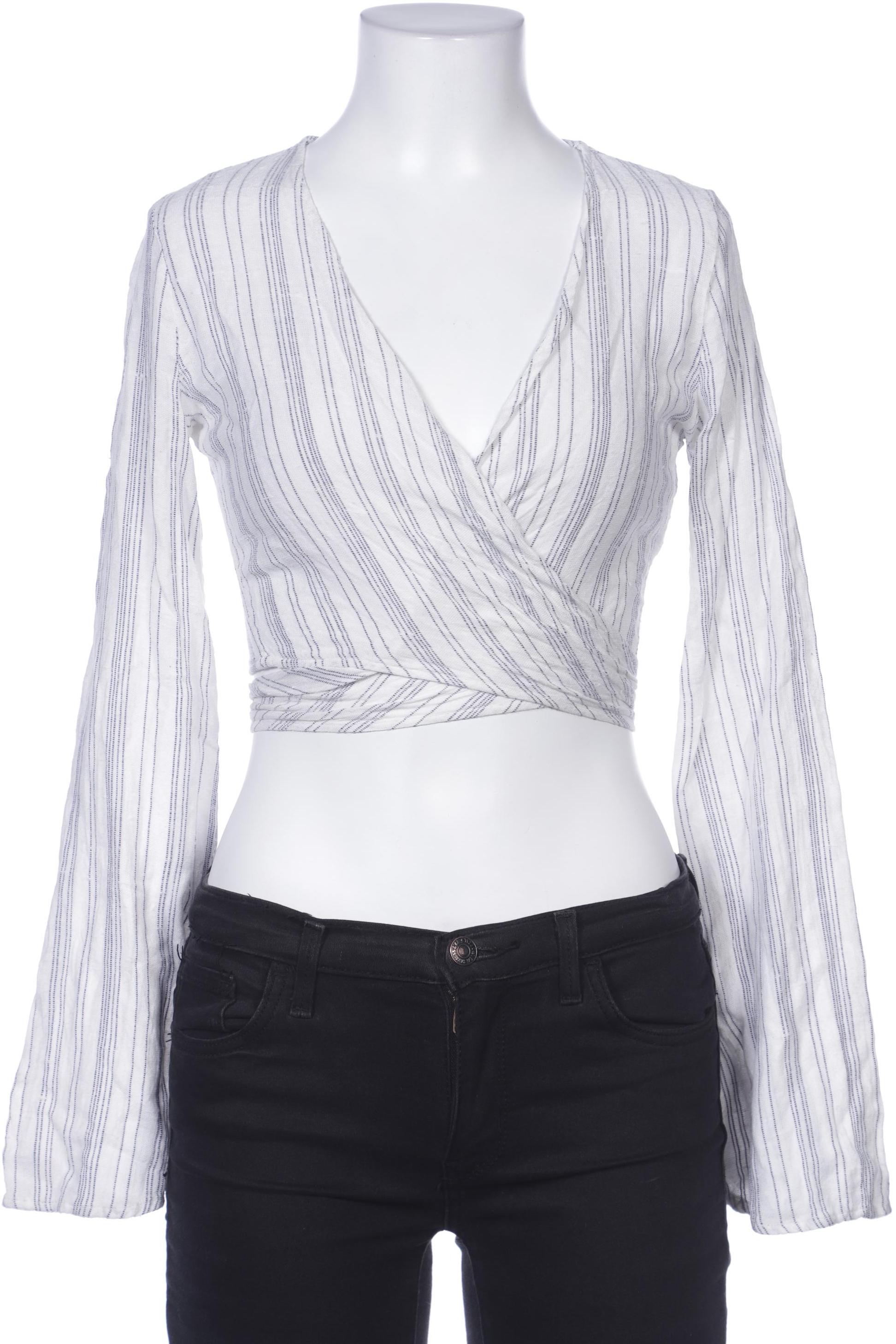 

Hollister Damen Bluse, weiß, Gr. 34
