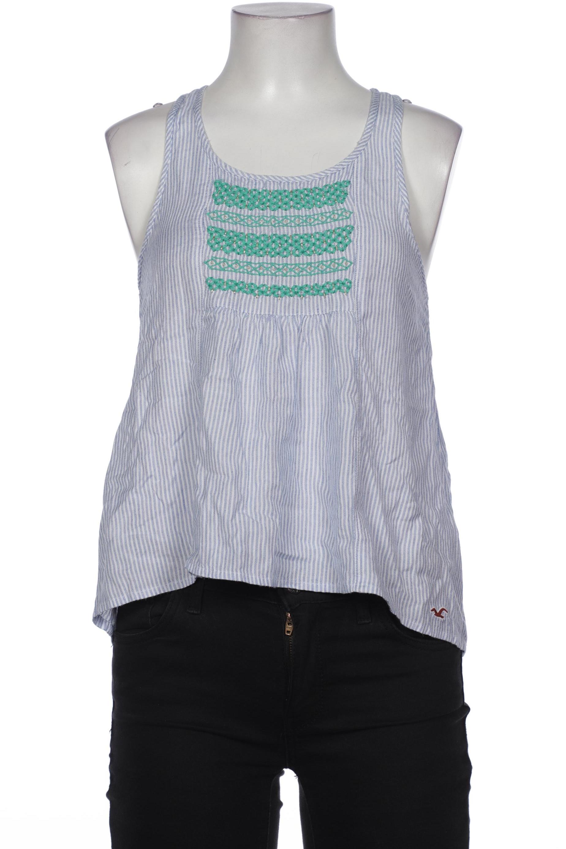 

Hollister Damen Bluse, blau, Gr. 34