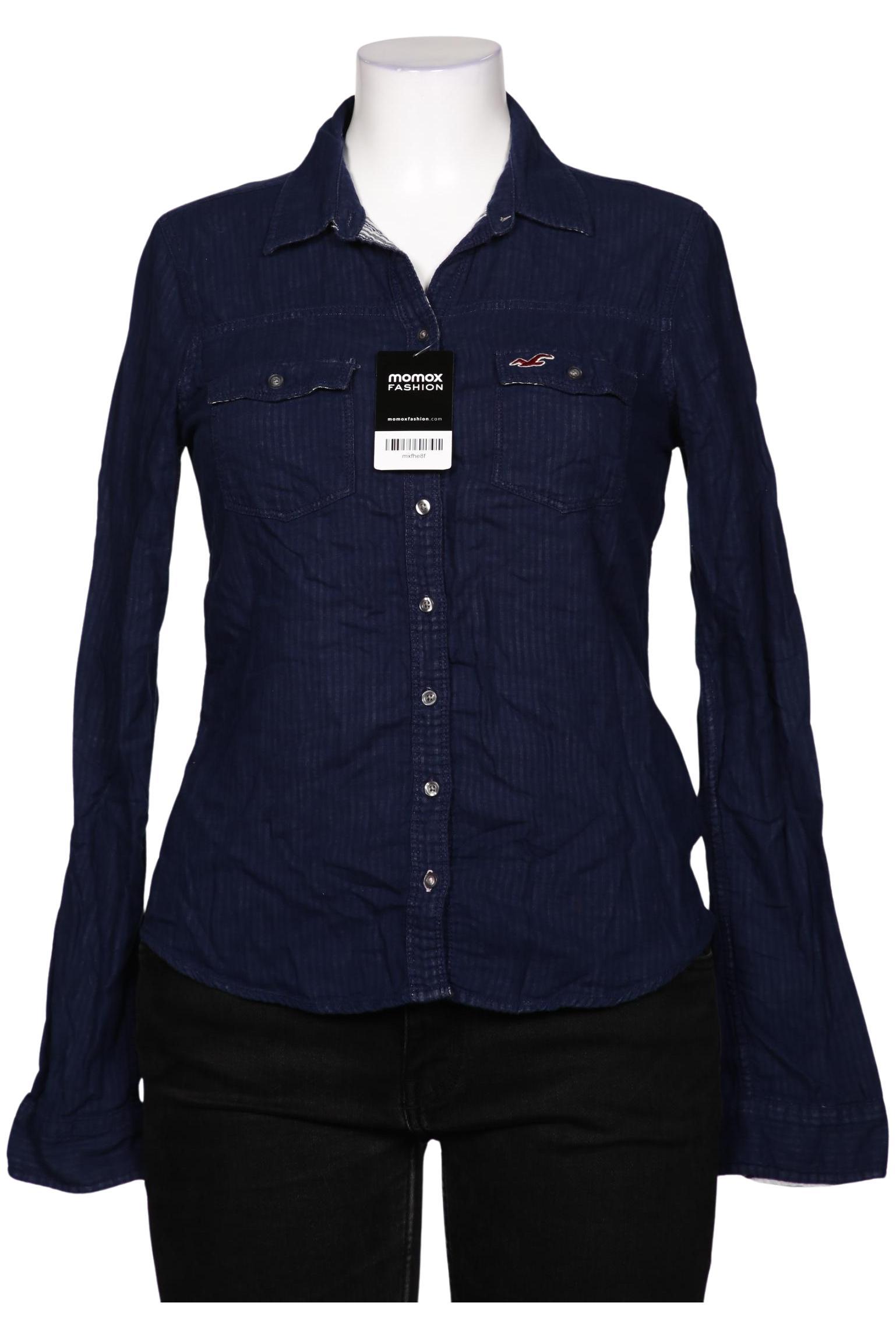 

Hollister Damen Bluse, marineblau, Gr. 42