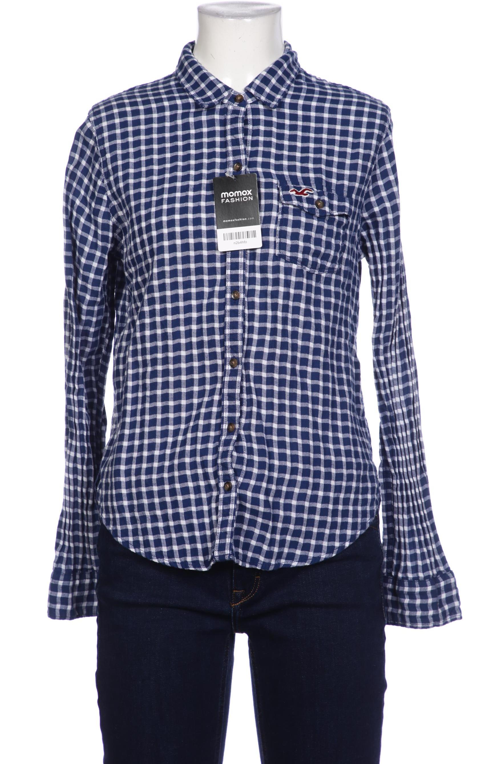 

Hollister Damen Bluse, blau, Gr. 36