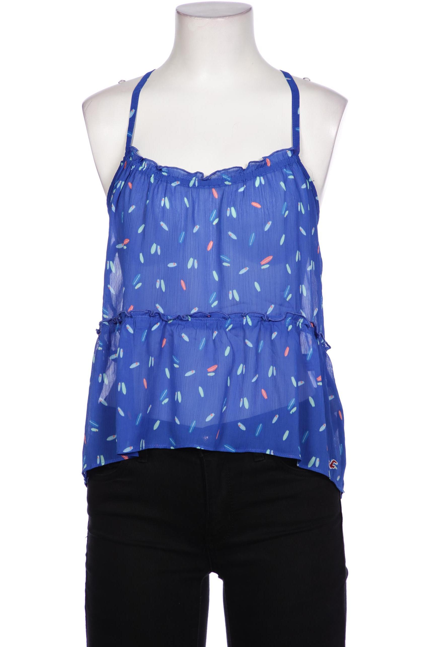 

Hollister Damen Bluse, blau