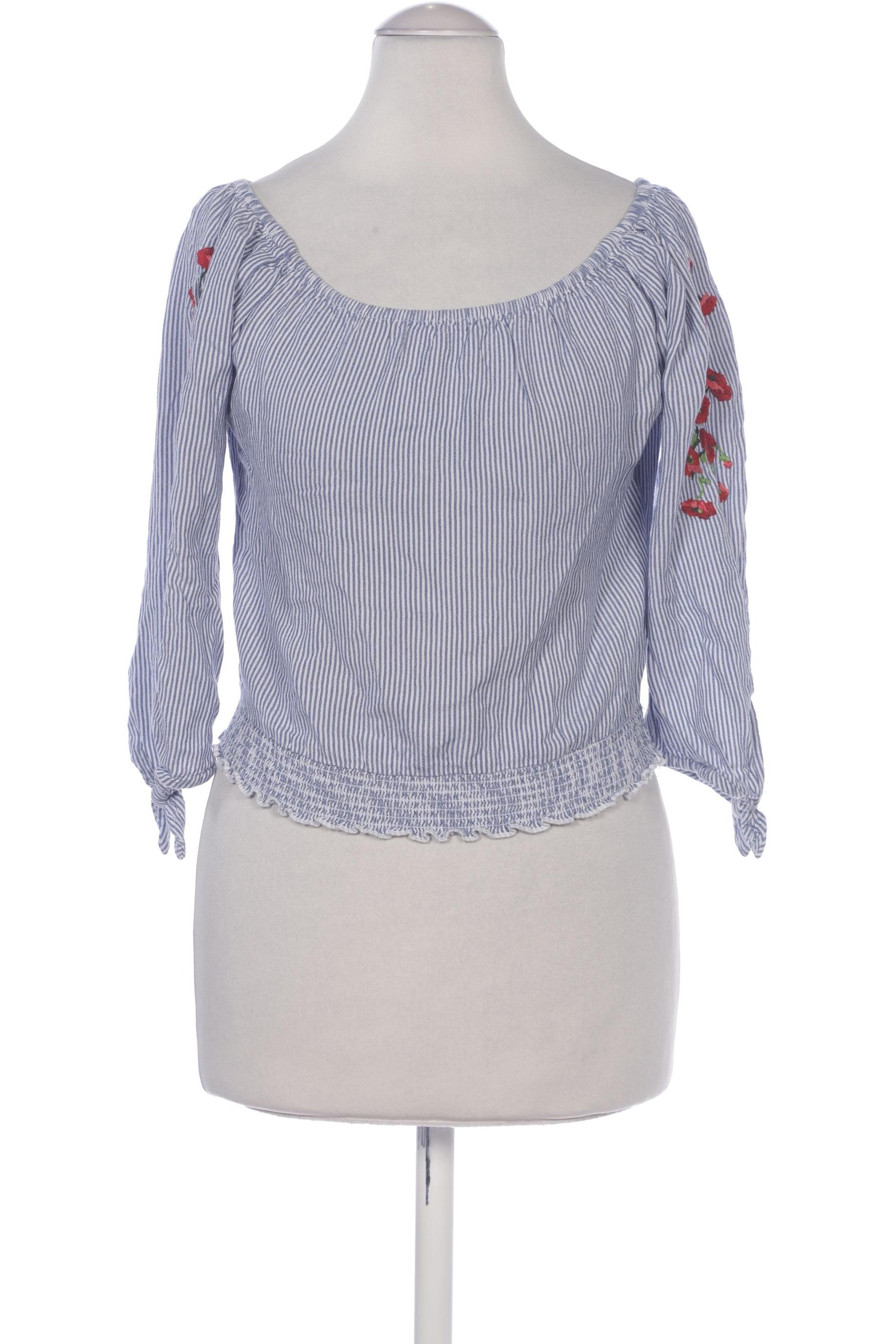 

Hollister Damen Bluse, blau, Gr. 34