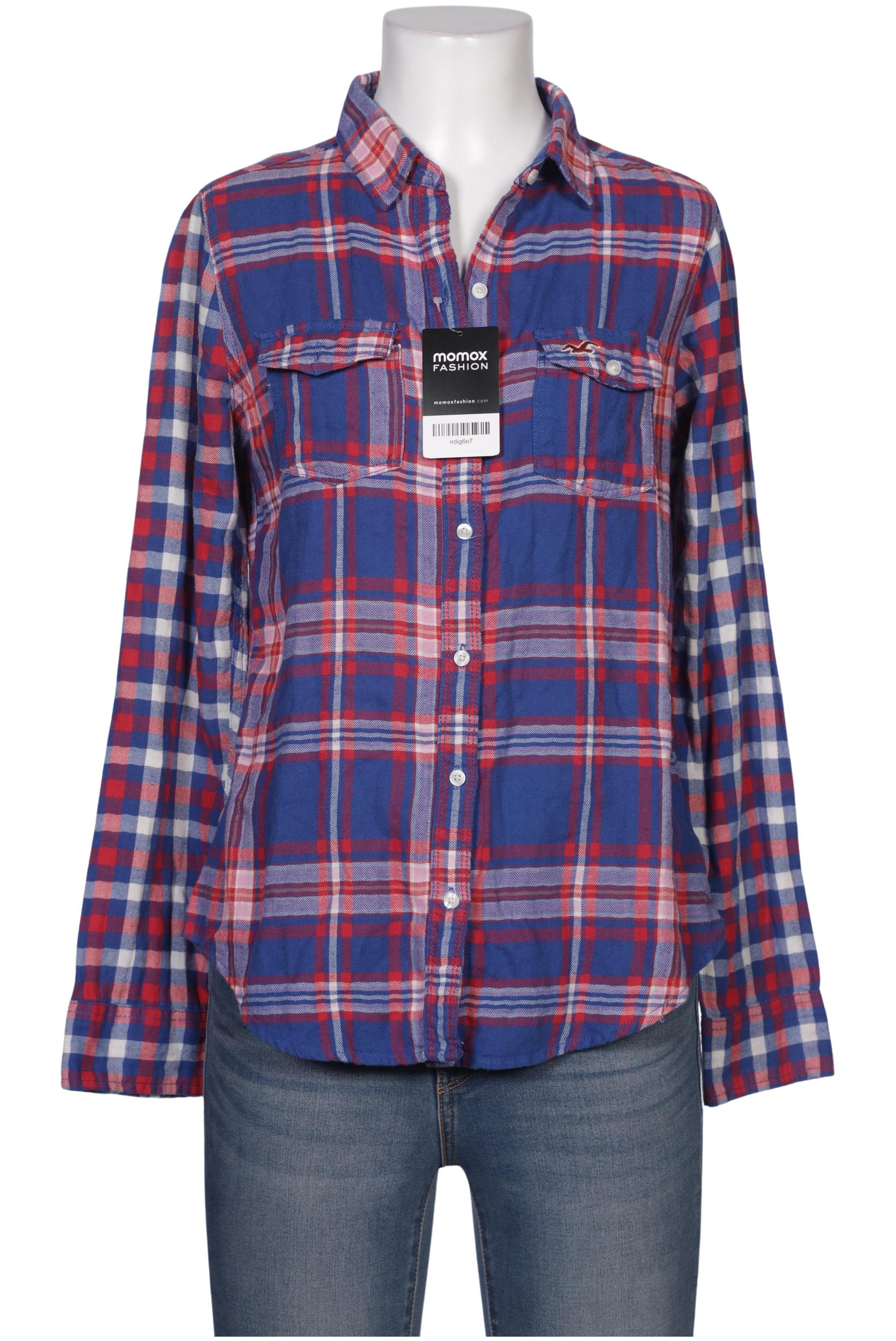 

Hollister Damen Bluse, blau, Gr. 36