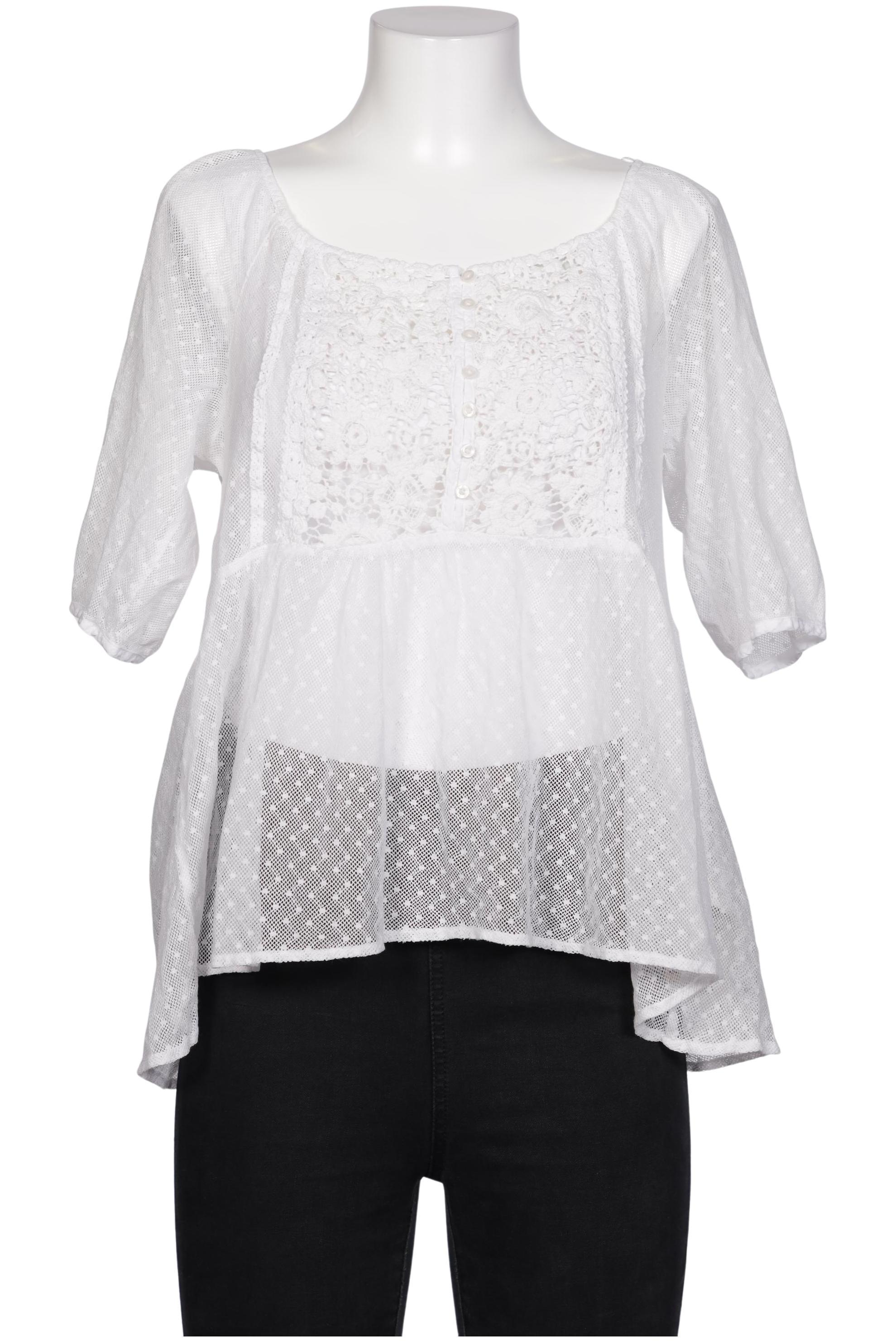 

Hollister Damen Bluse, weiß, Gr. 42