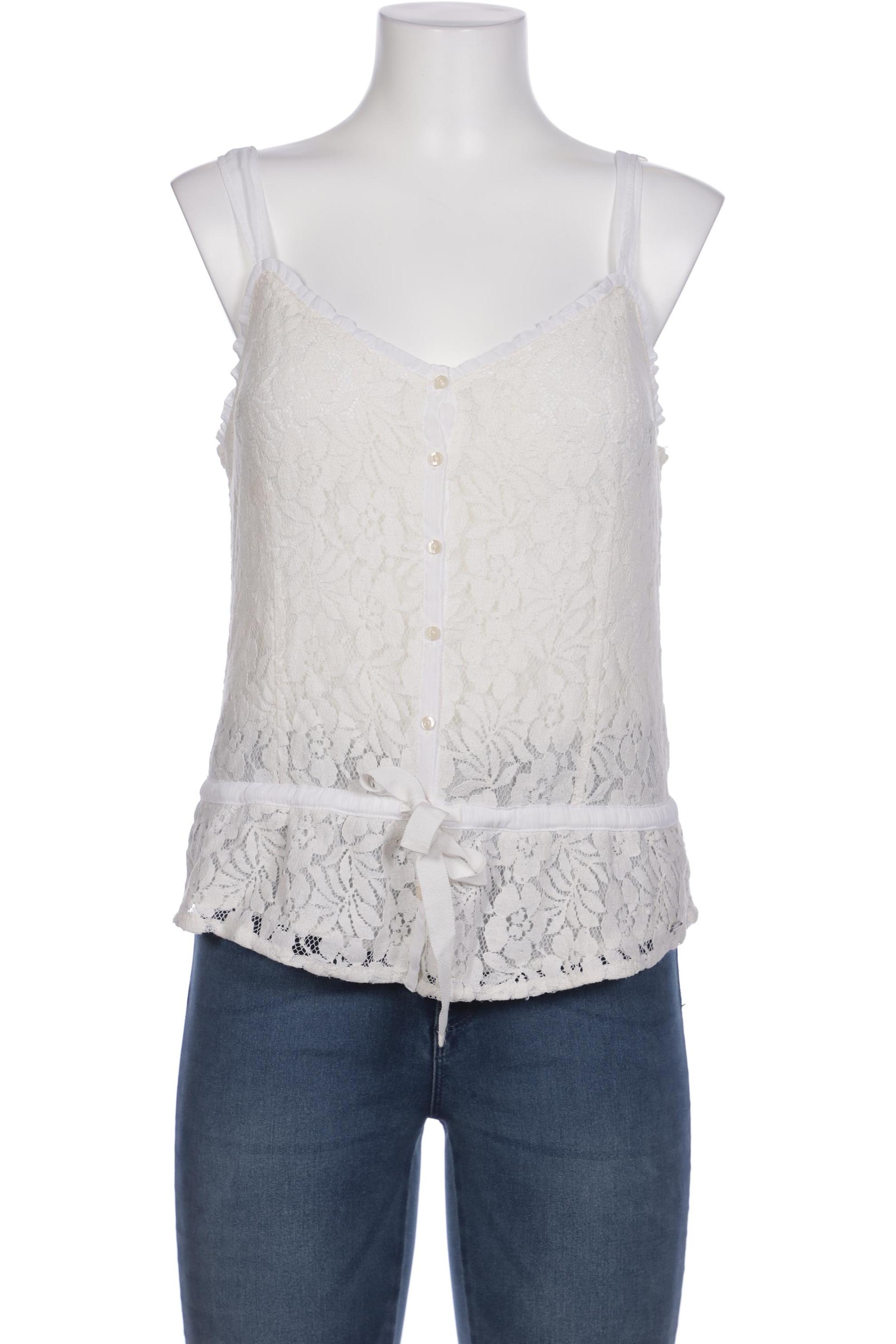 

Hollister Damen Bluse, cremeweiß, Gr. 42