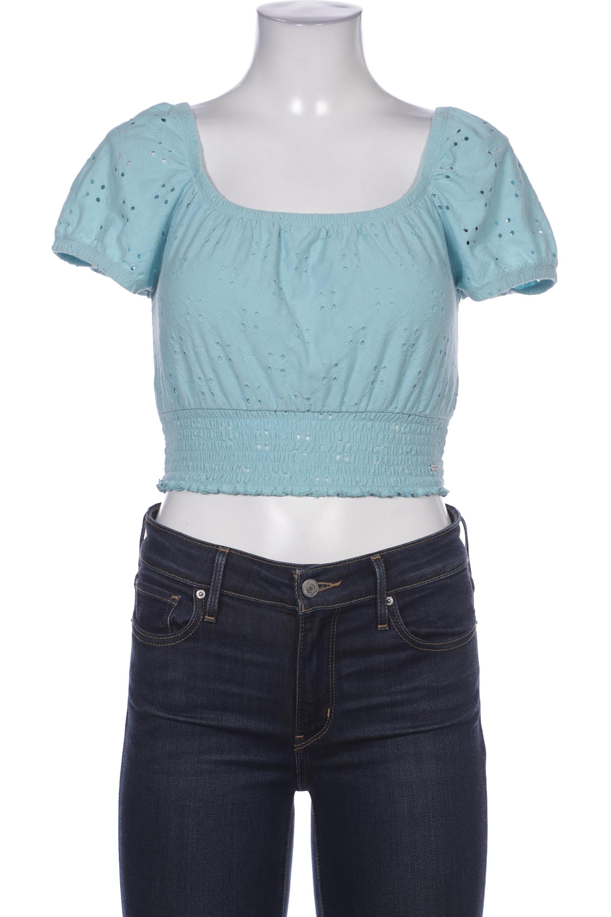 

Hollister Damen Bluse, türkis, Gr. 36