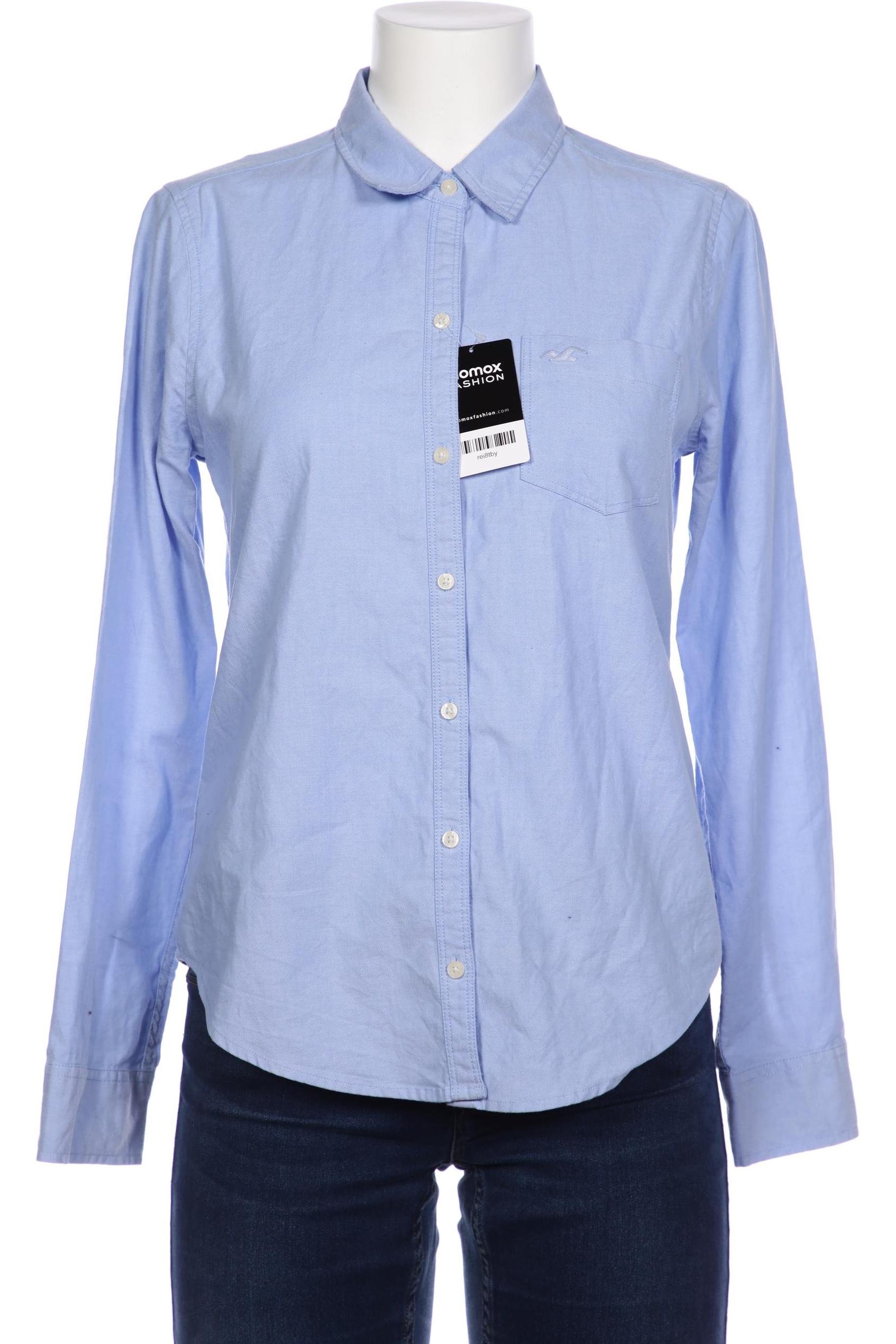 

Hollister Damen Bluse, blau, Gr. 38
