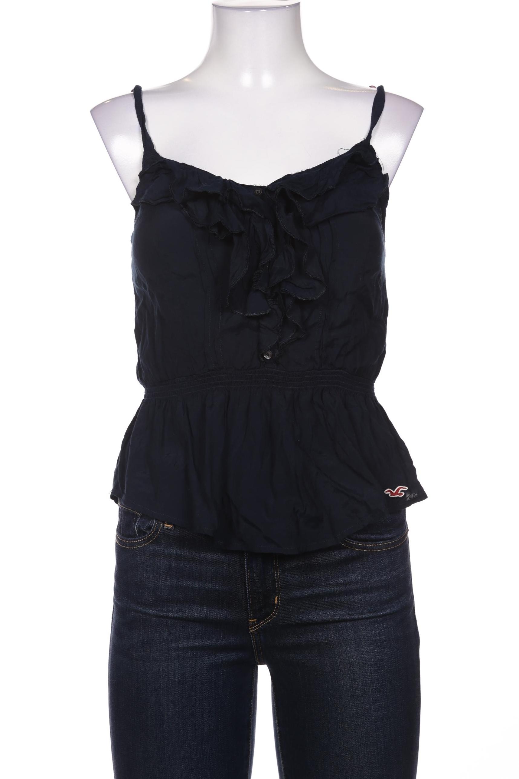 

Hollister Damen Bluse, marineblau, Gr. 38