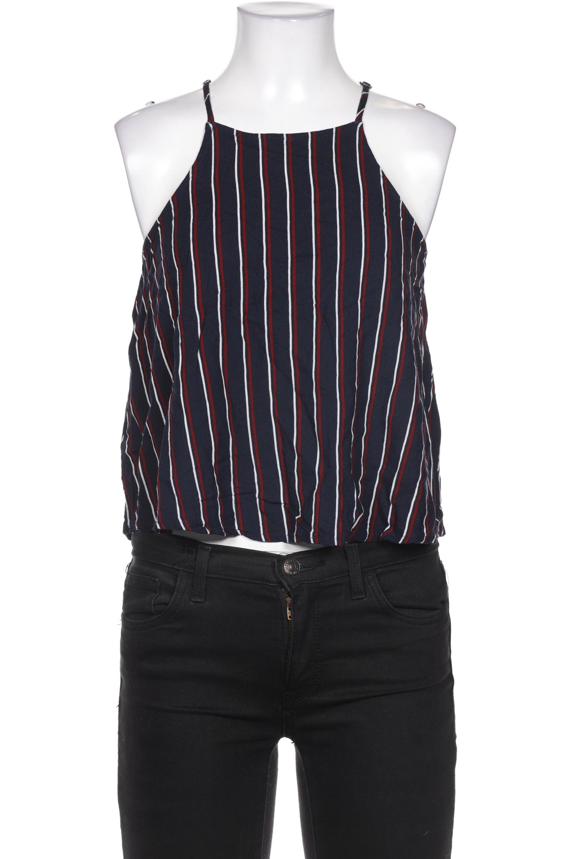 

Hollister Damen Bluse, marineblau, Gr. 34