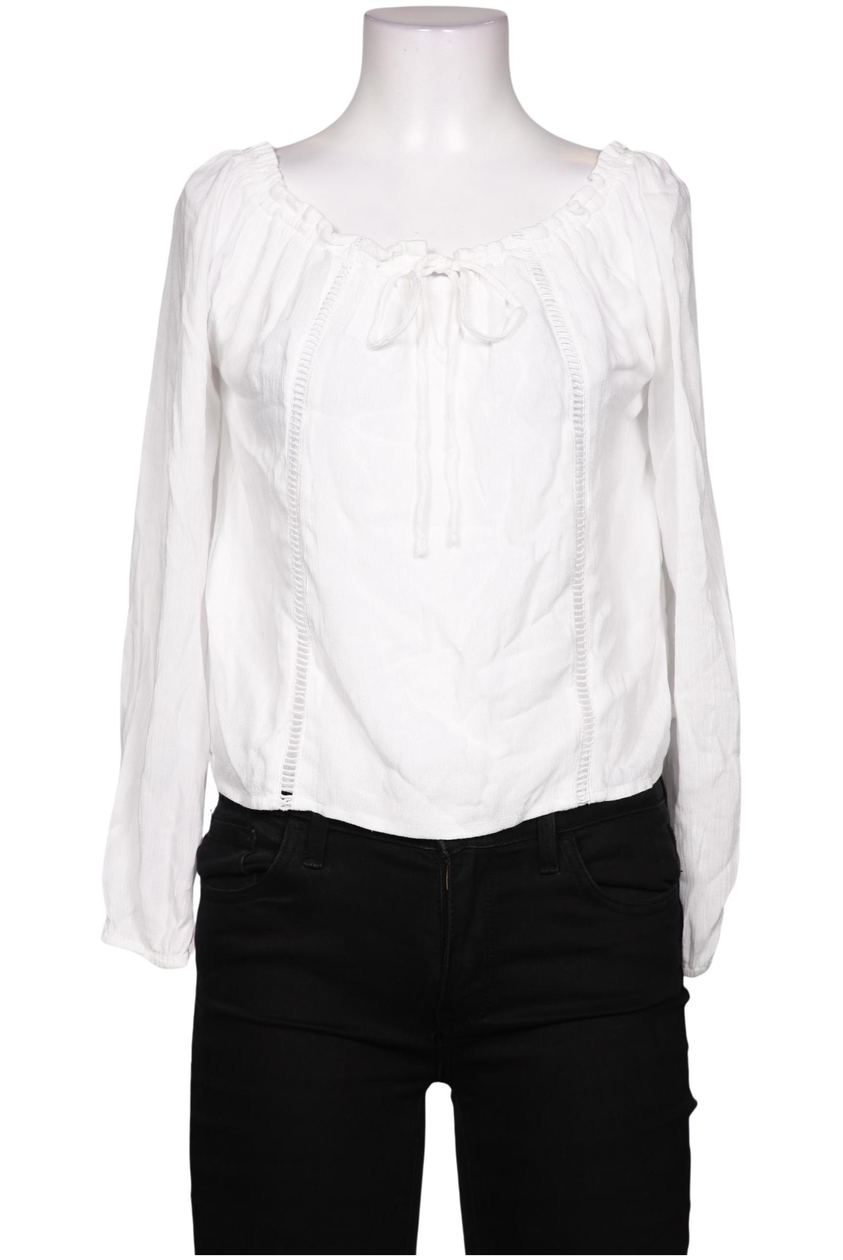 

Hollister Damen Bluse, weiß, Gr. 36