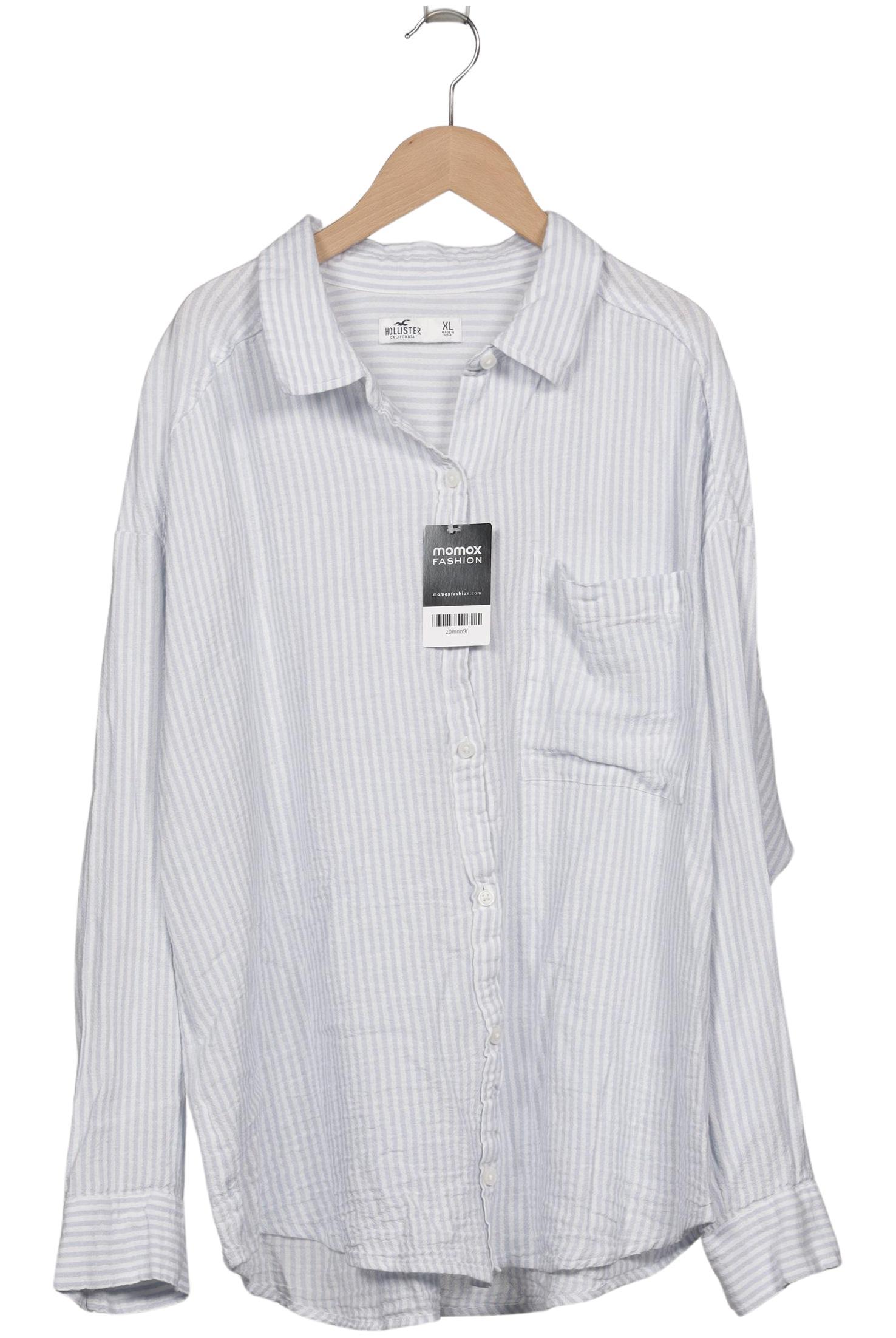 

Hollister Damen Bluse, hellblau, Gr. 44