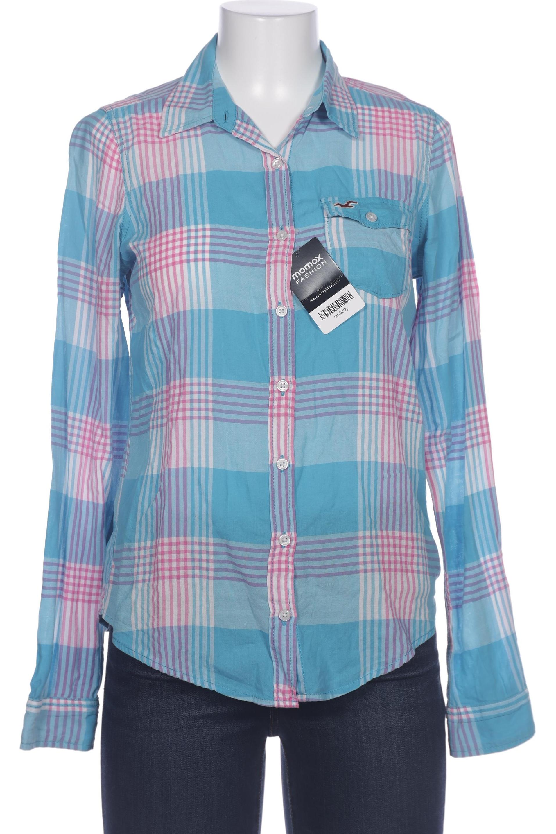 

Hollister Damen Bluse, blau, Gr. 38