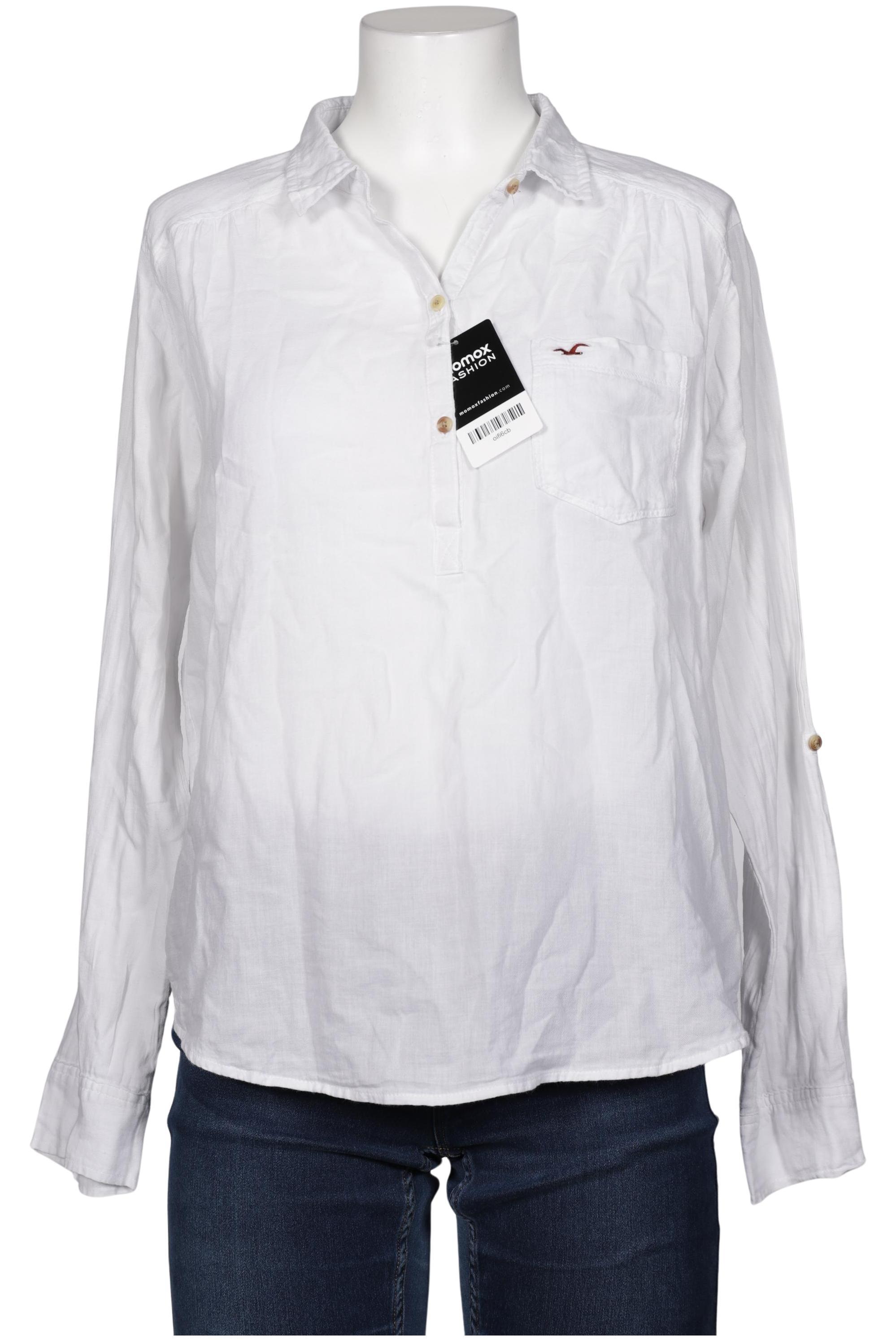 

Hollister Damen Bluse, weiß, Gr. 42
