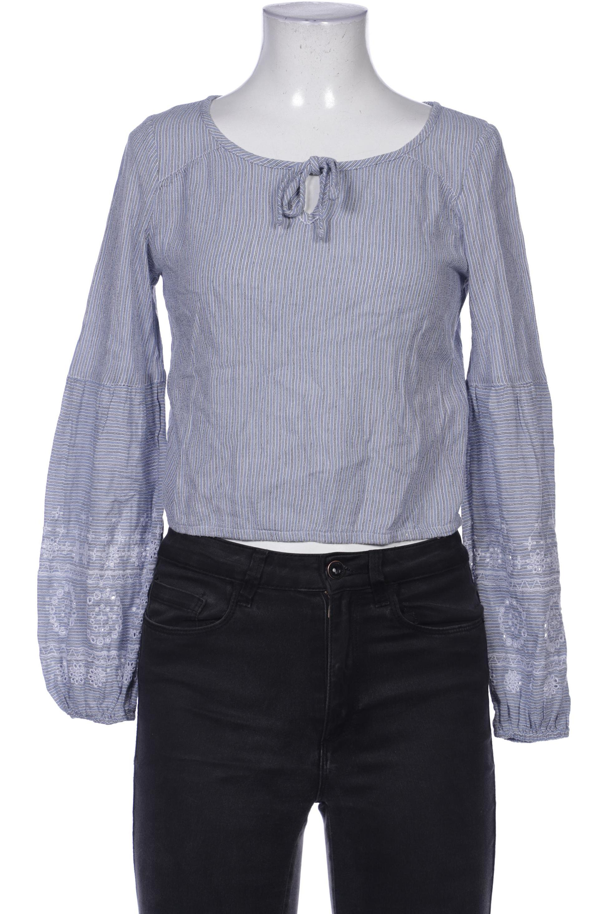 

Hollister Damen Bluse, blau, Gr. 34