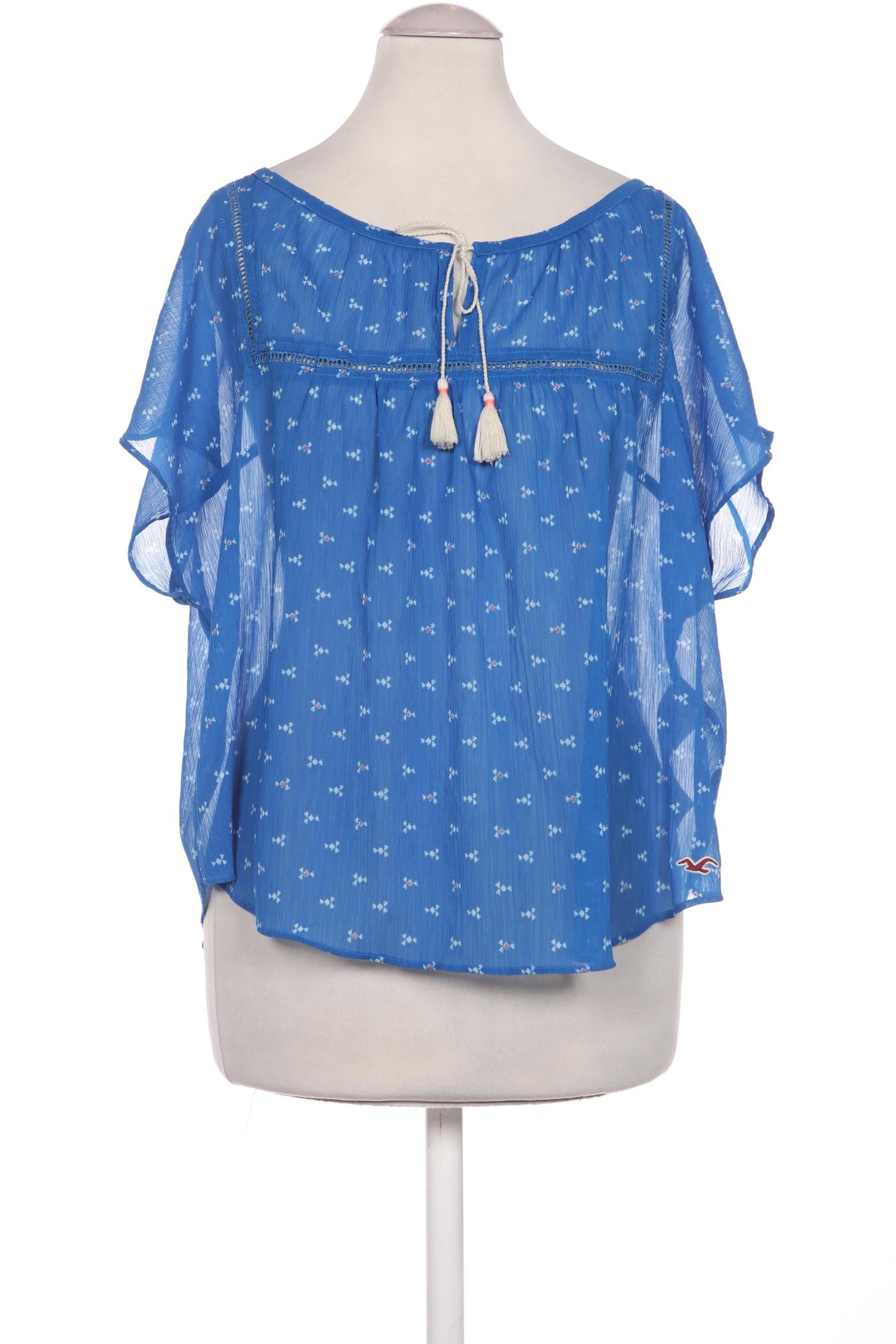 

Hollister Damen Bluse, blau, Gr. 36