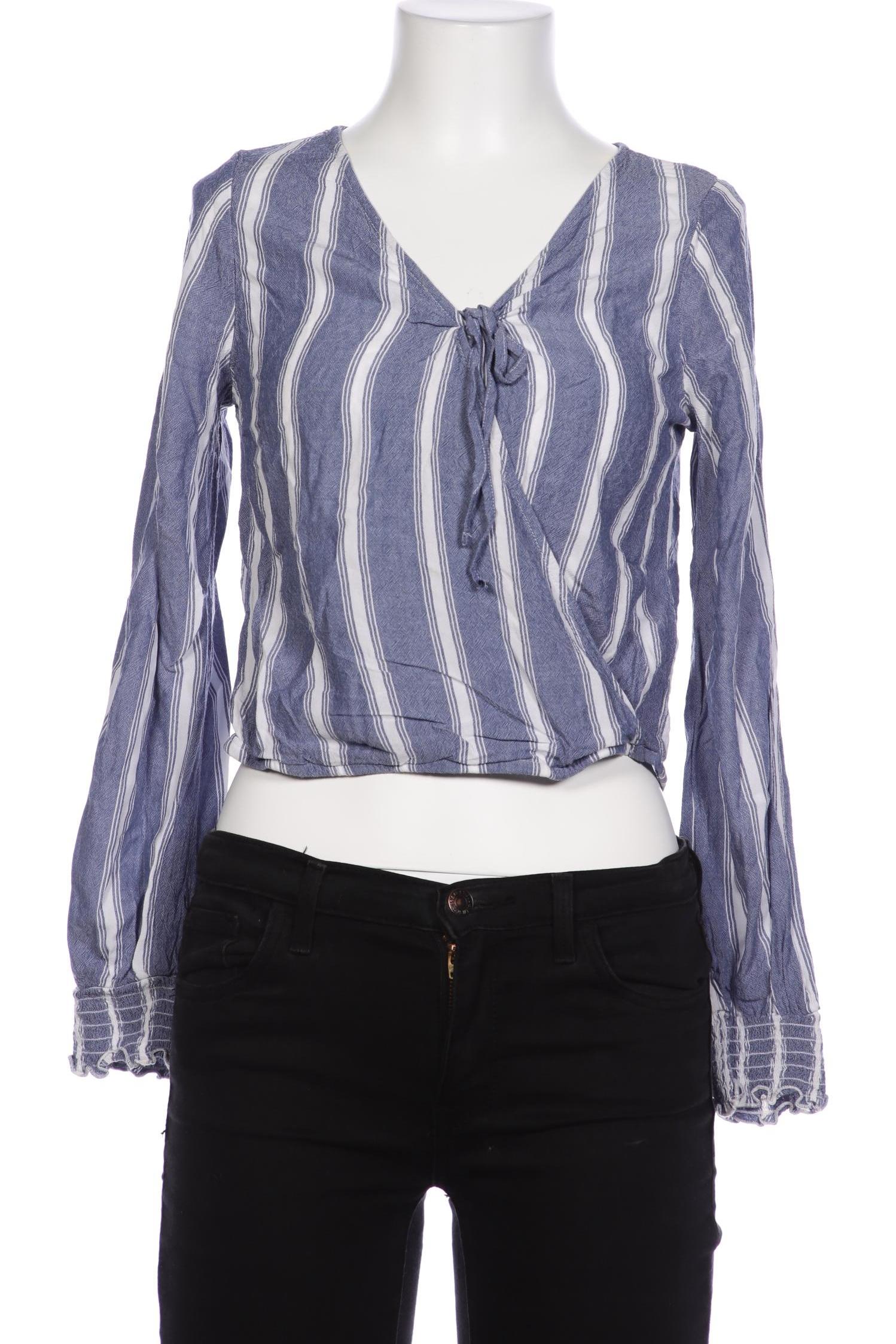 

Hollister Damen Bluse, blau, Gr. 36