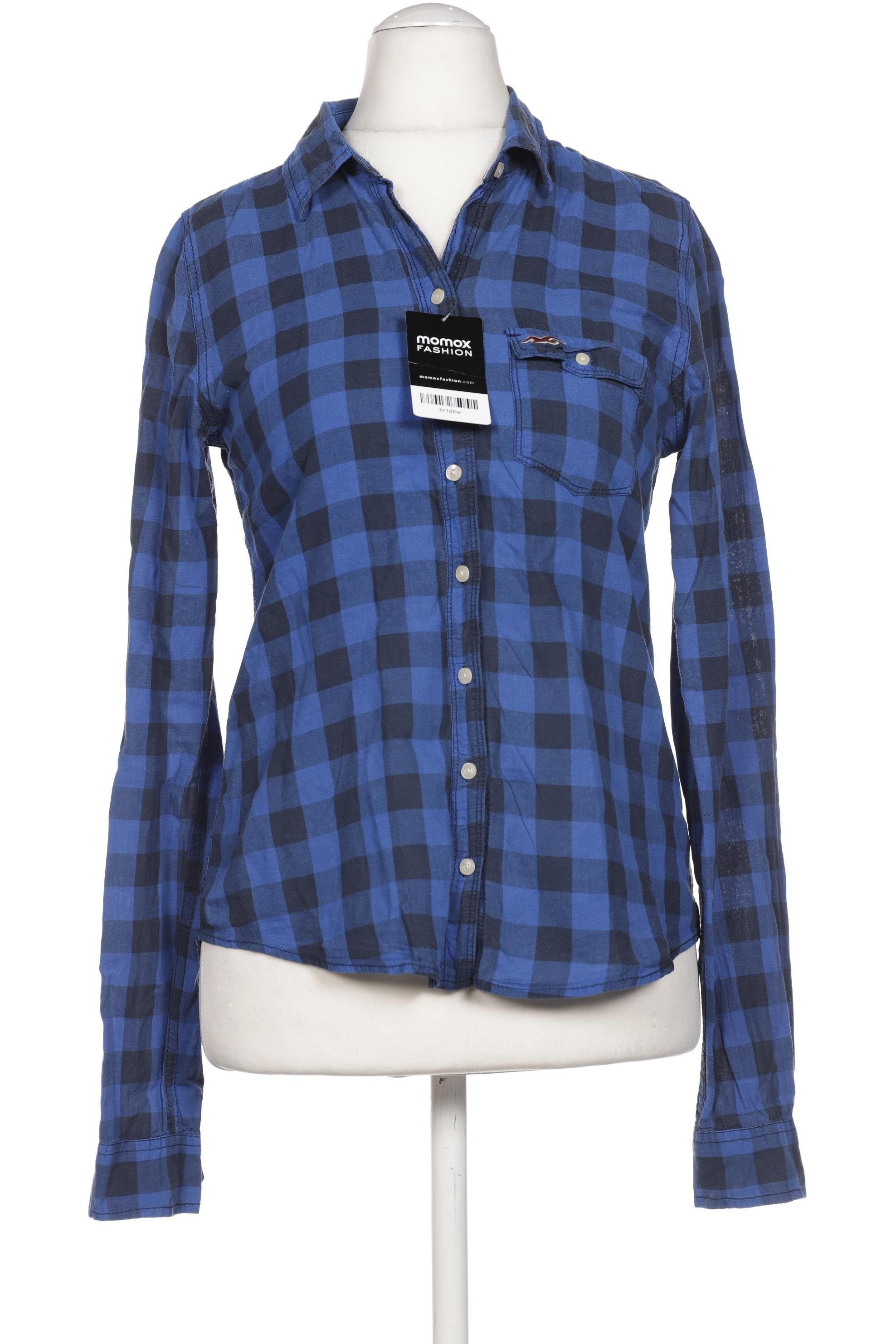 

Hollister Damen Bluse, blau, Gr. 38