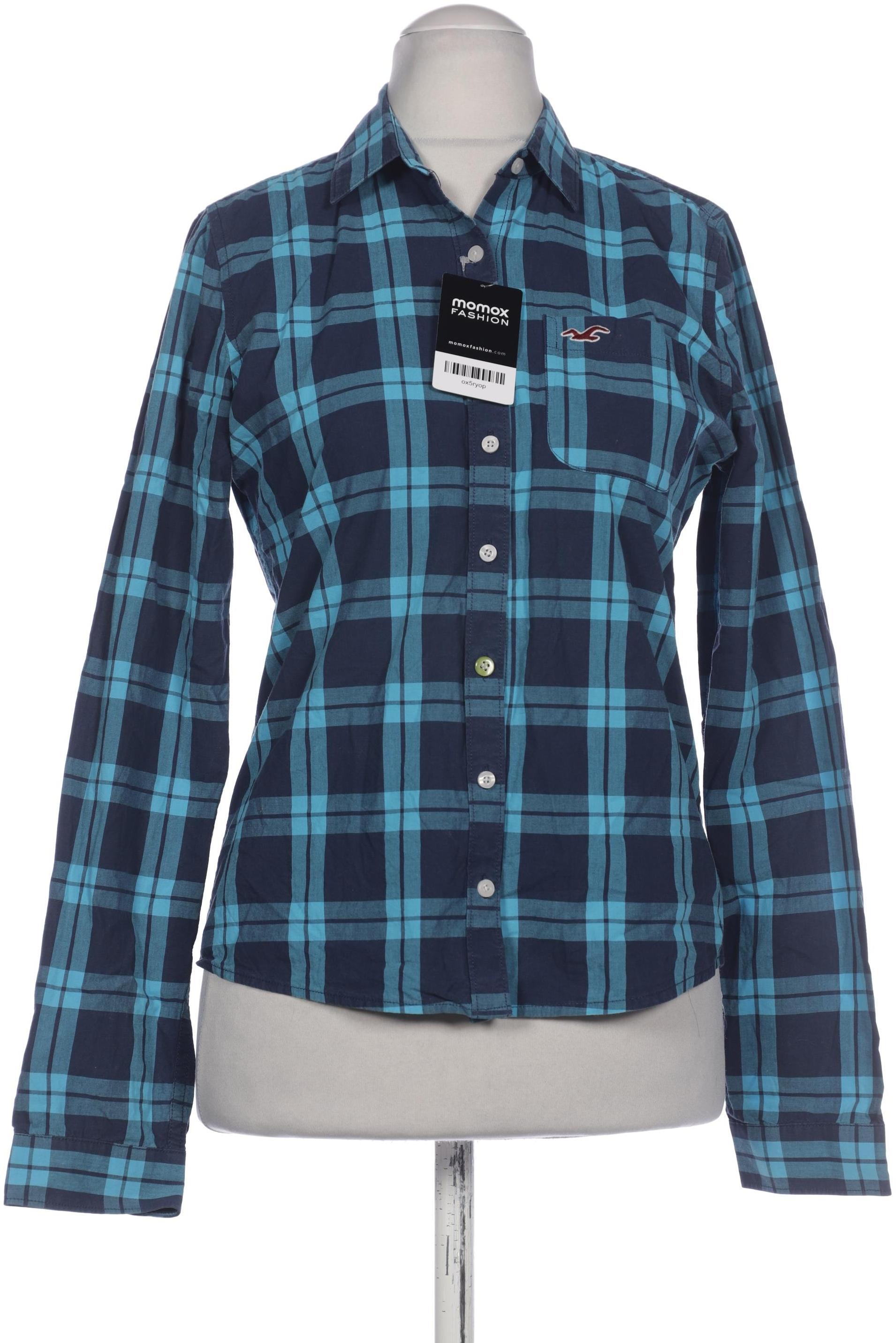 

Hollister Damen Bluse, blau, Gr. 38