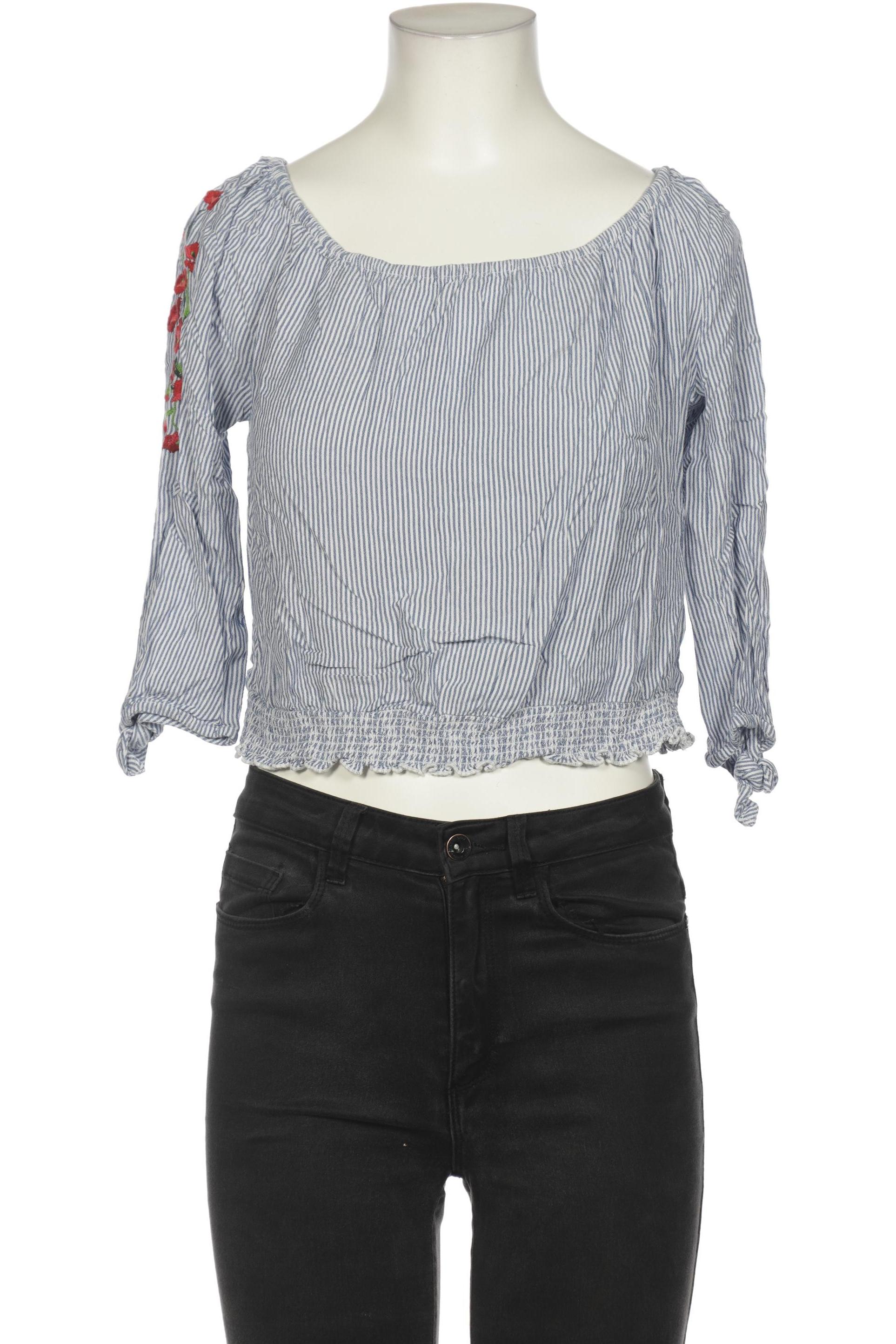 

Hollister Damen Bluse, blau, Gr. 38