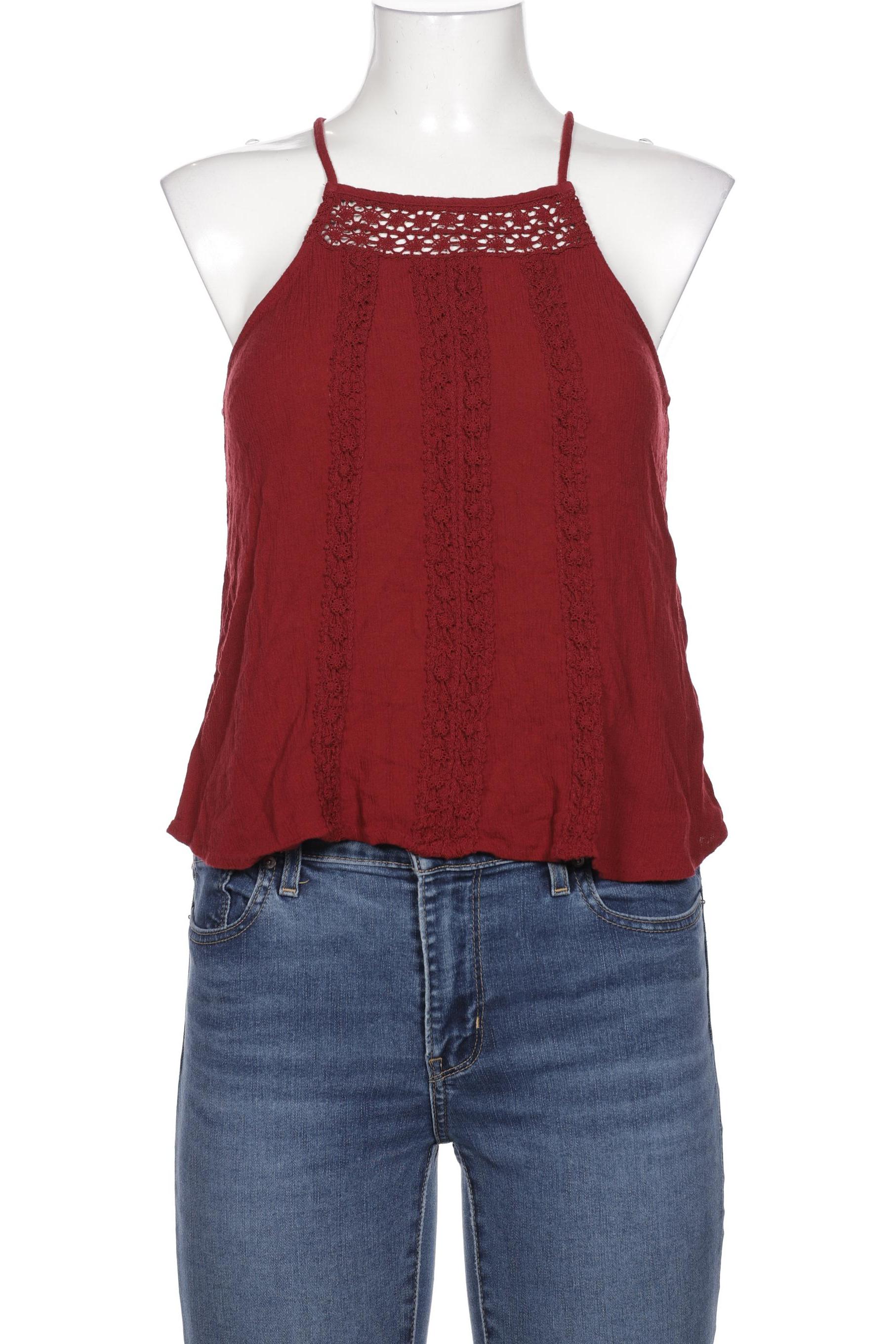 

Hollister Damen Bluse, bordeaux
