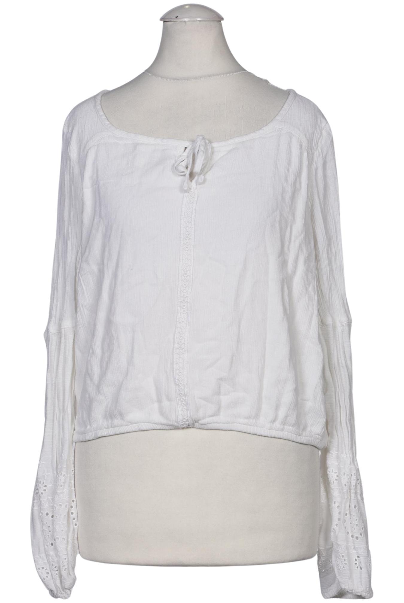 

Hollister Damen Bluse, weiß, Gr. 34