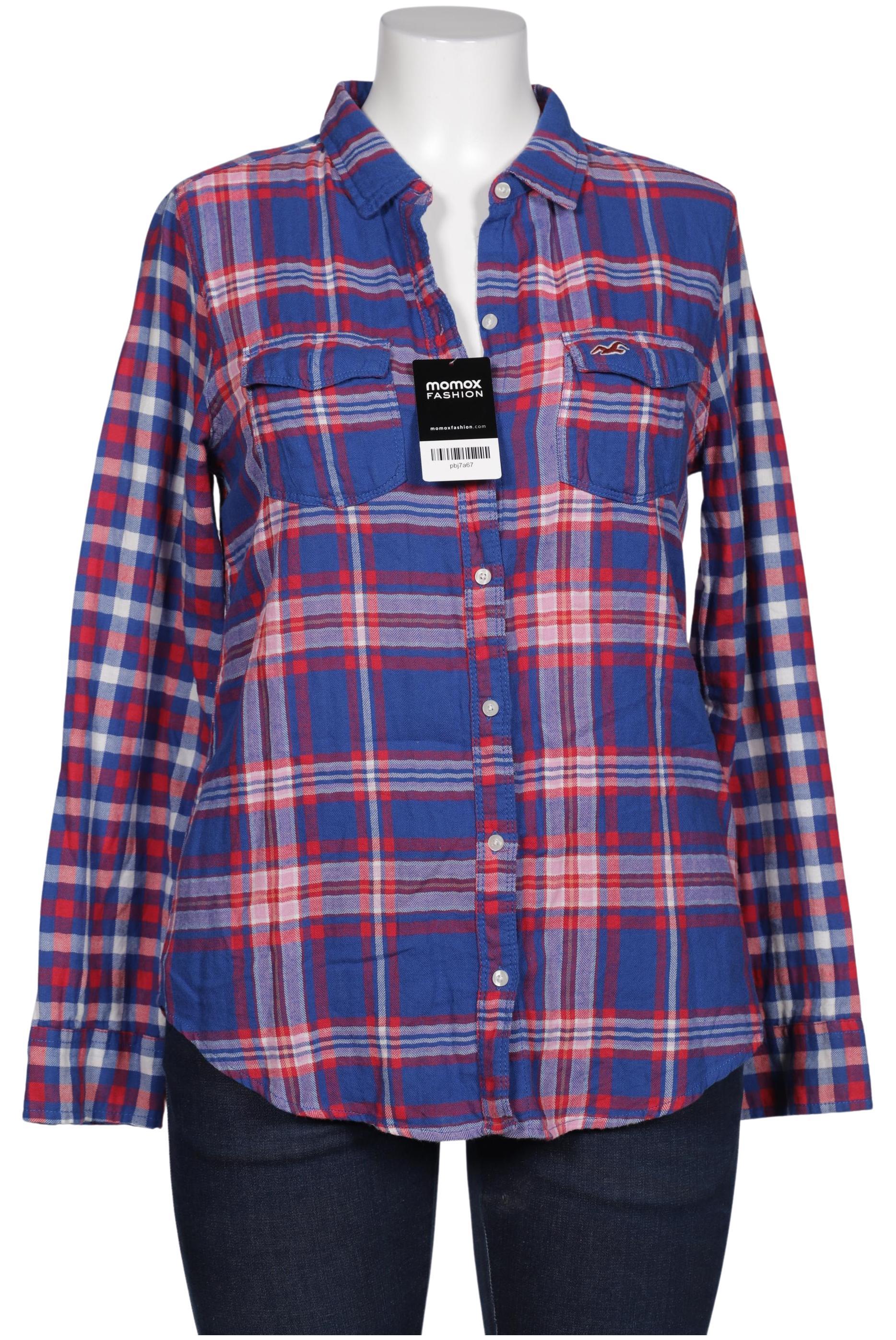 

Hollister Damen Bluse, blau, Gr. 42