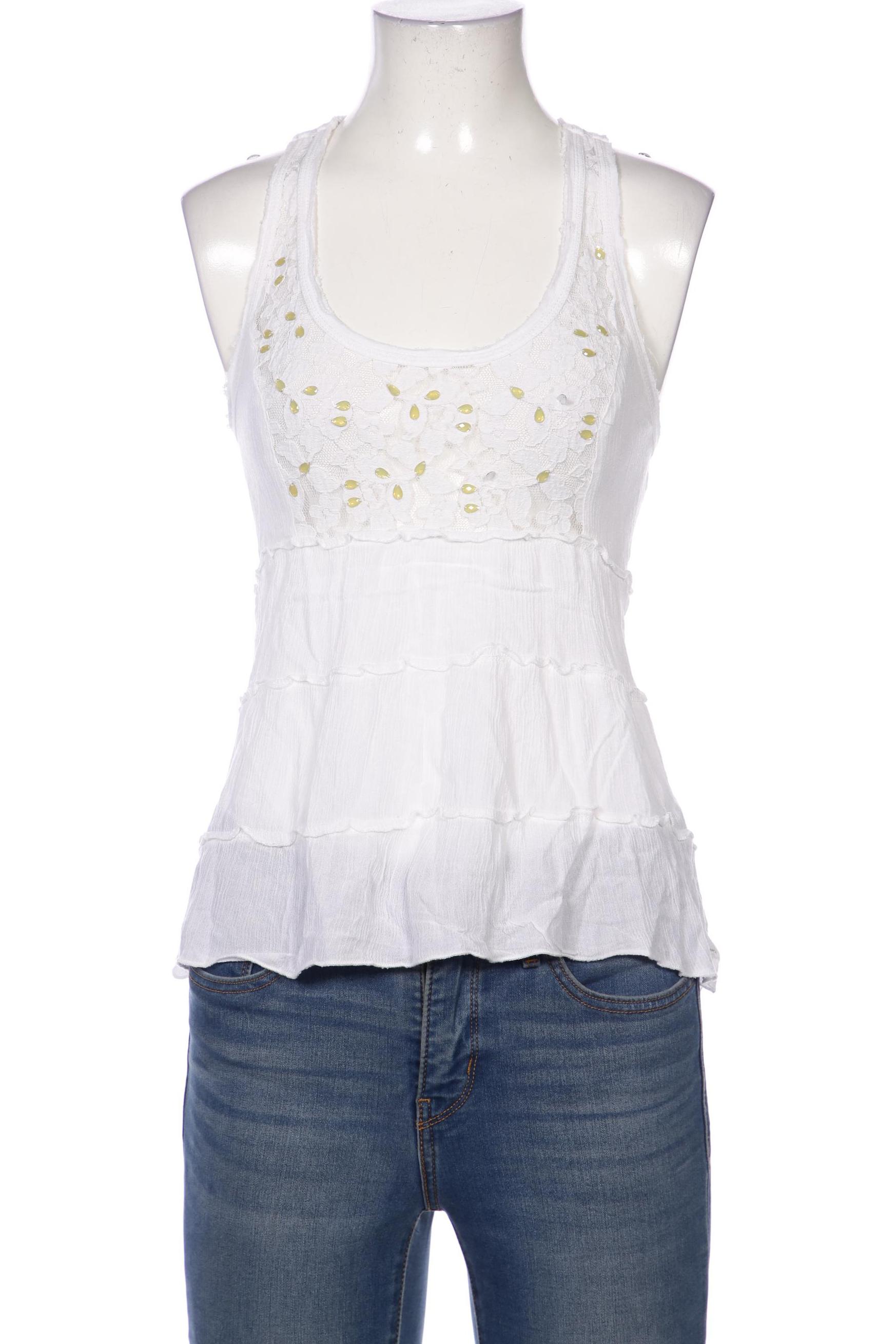 

Hollister Damen Bluse, weiß, Gr. 34