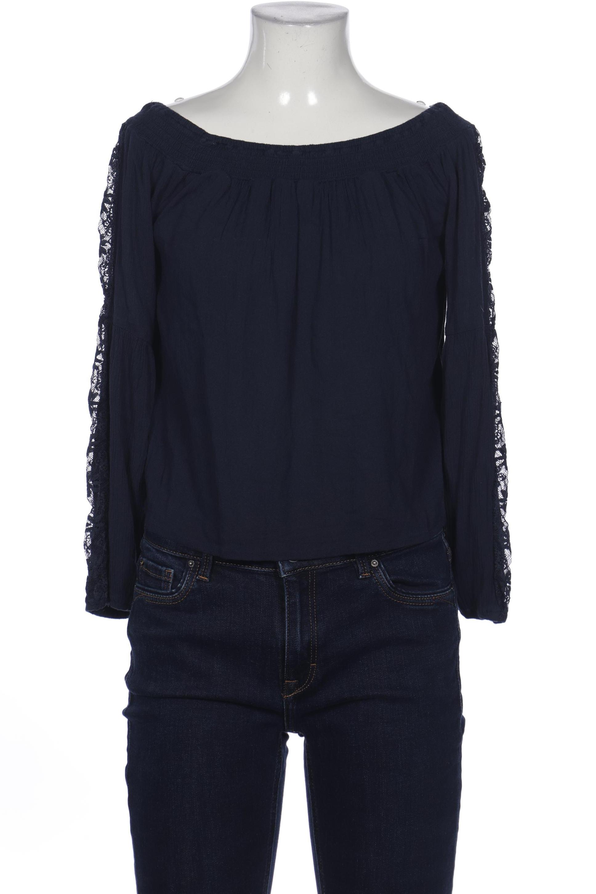 

Hollister Damen Bluse, marineblau, Gr. 36