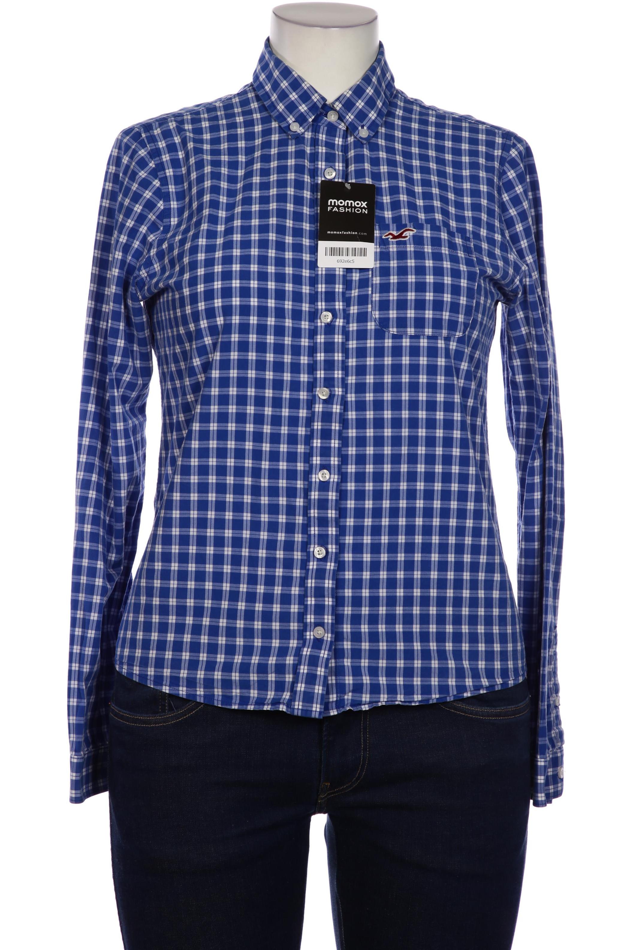 

Hollister Damen Bluse, blau, Gr. 42