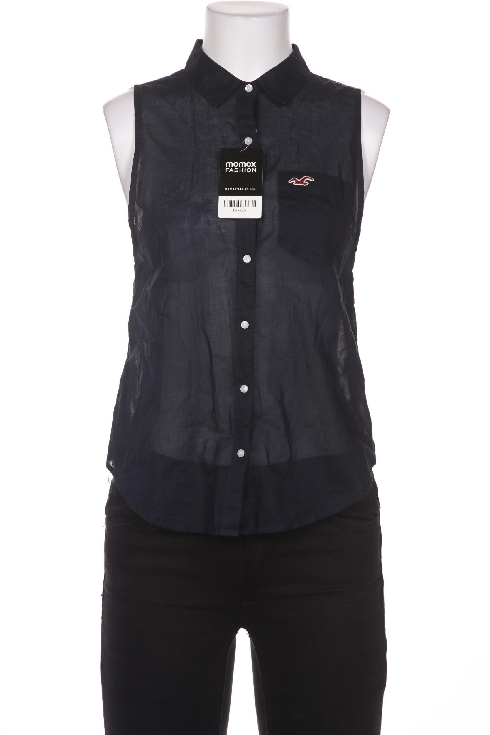 

Hollister Damen Bluse, marineblau, Gr. 34
