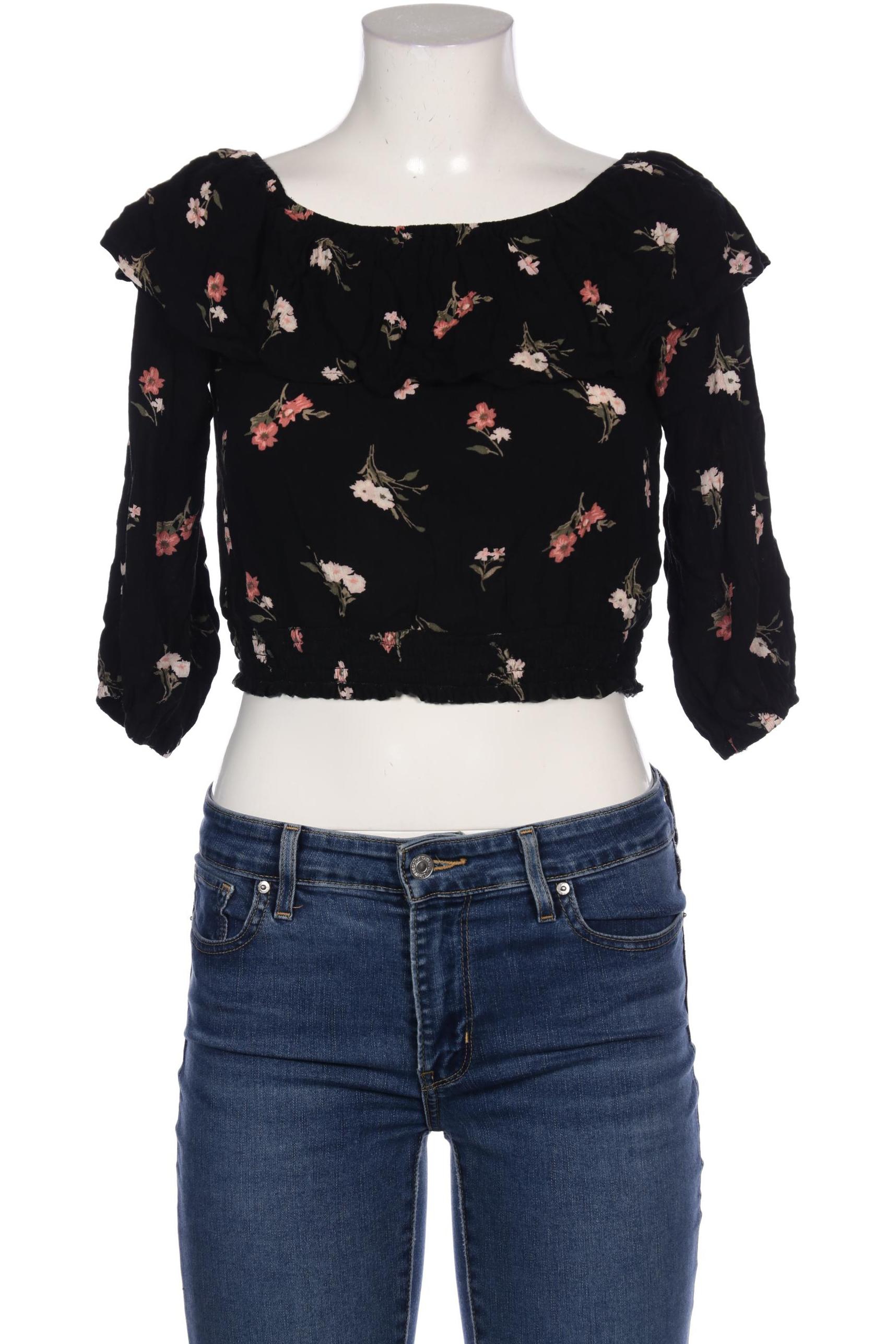 

Hollister Damen Bluse, schwarz
