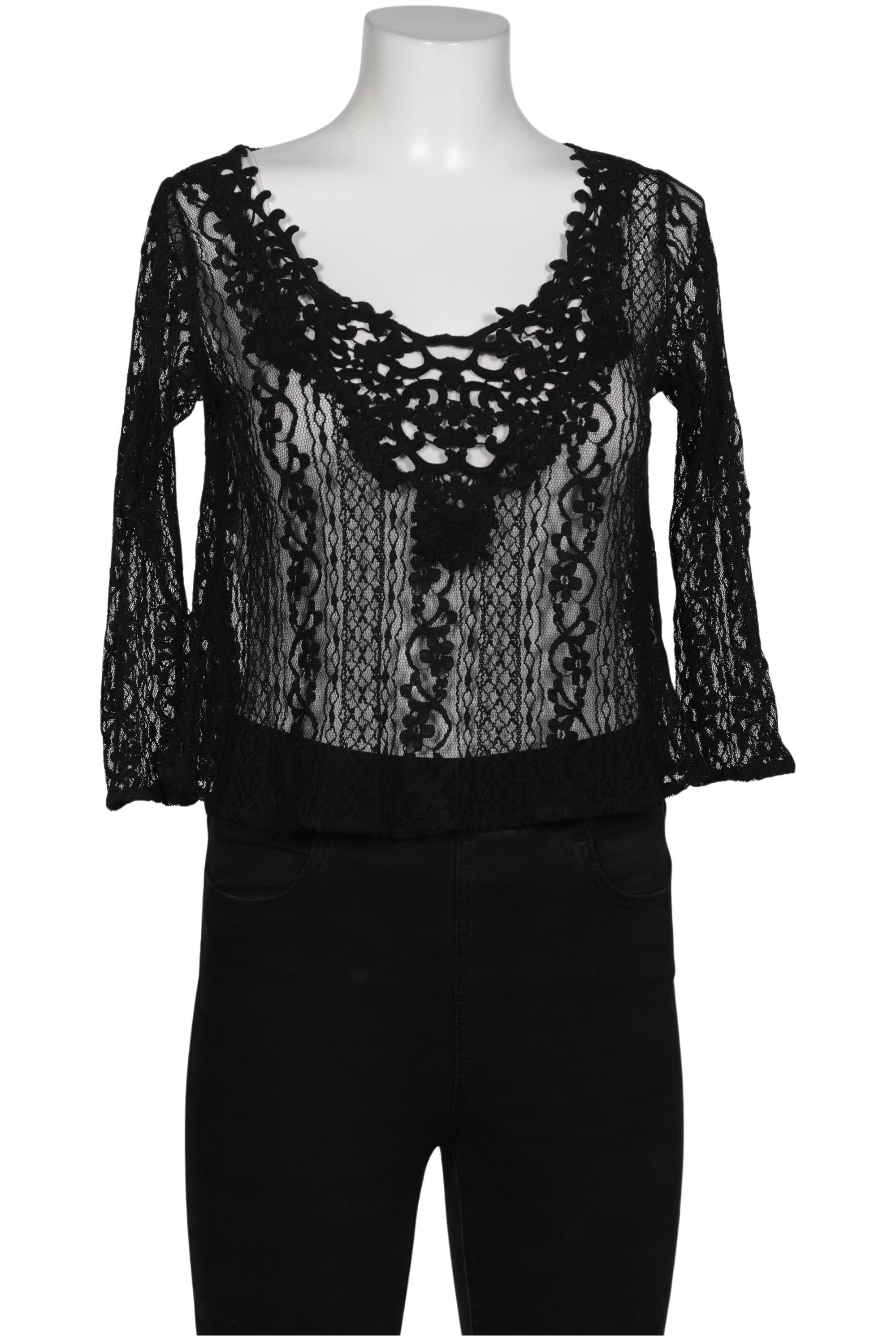 

Hollister Damen Bluse, schwarz, Gr. 38