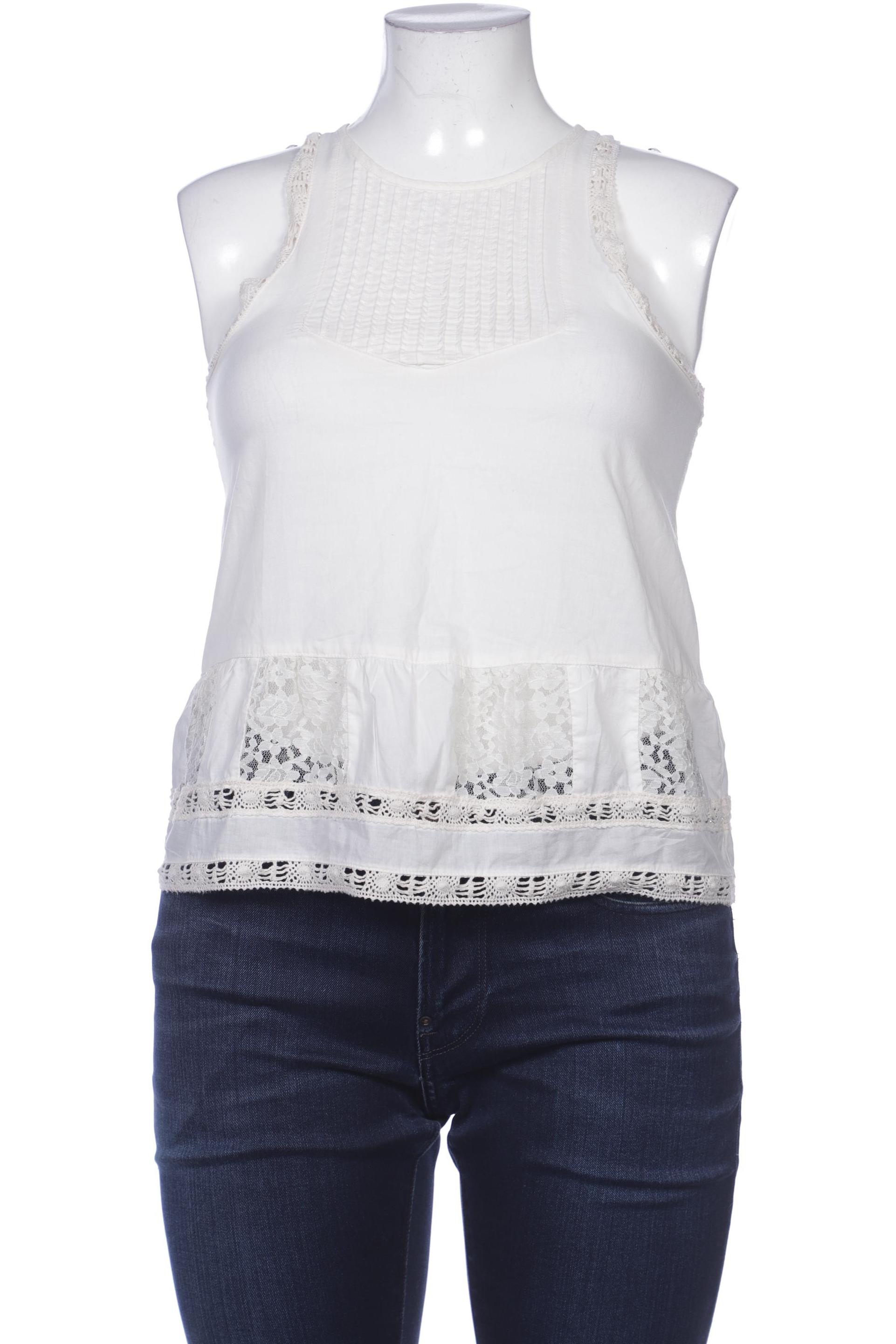 

Hollister Damen Bluse, cremeweiß, Gr. 34