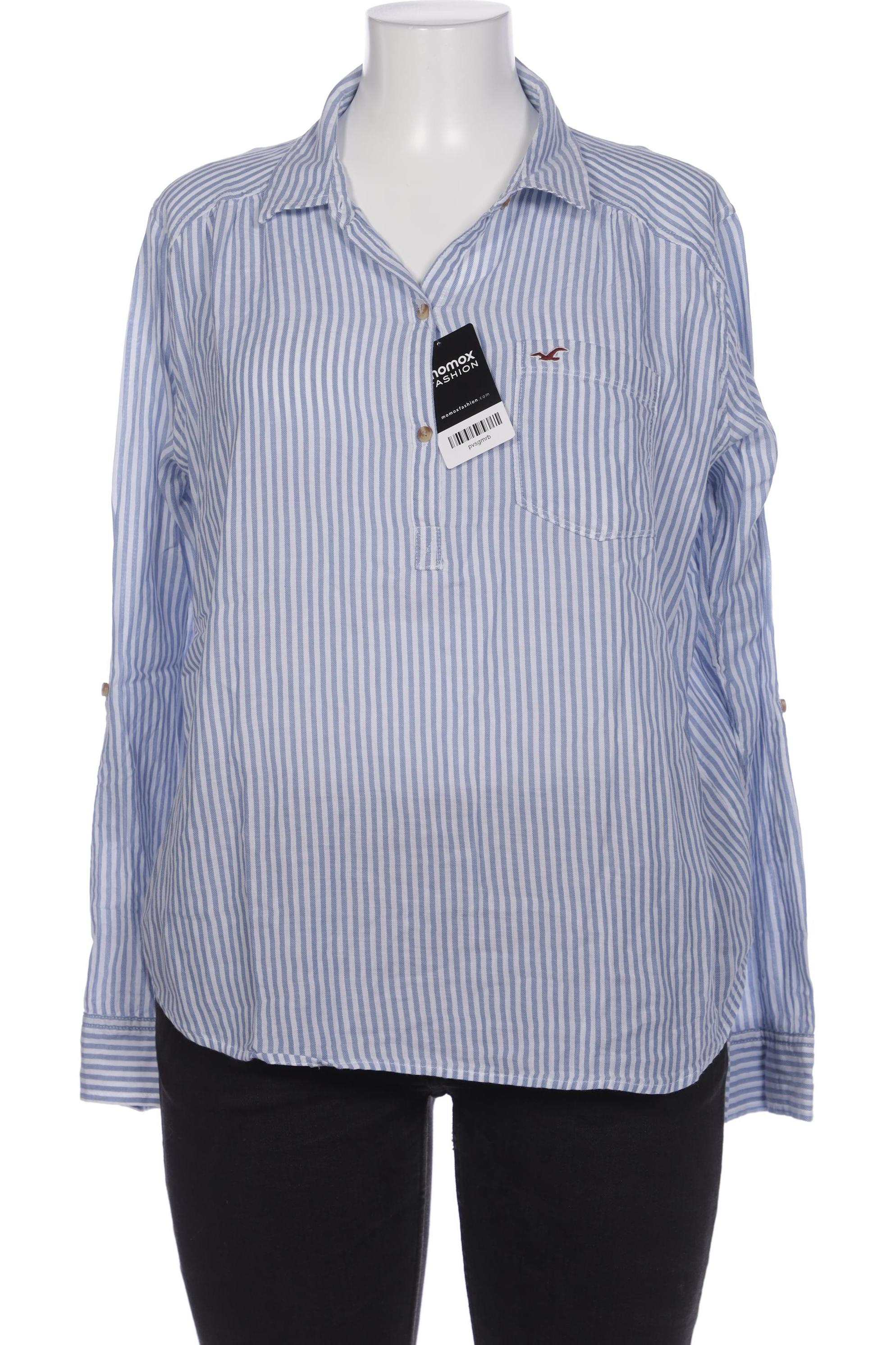 

Hollister Damen Bluse, hellblau, Gr. 44