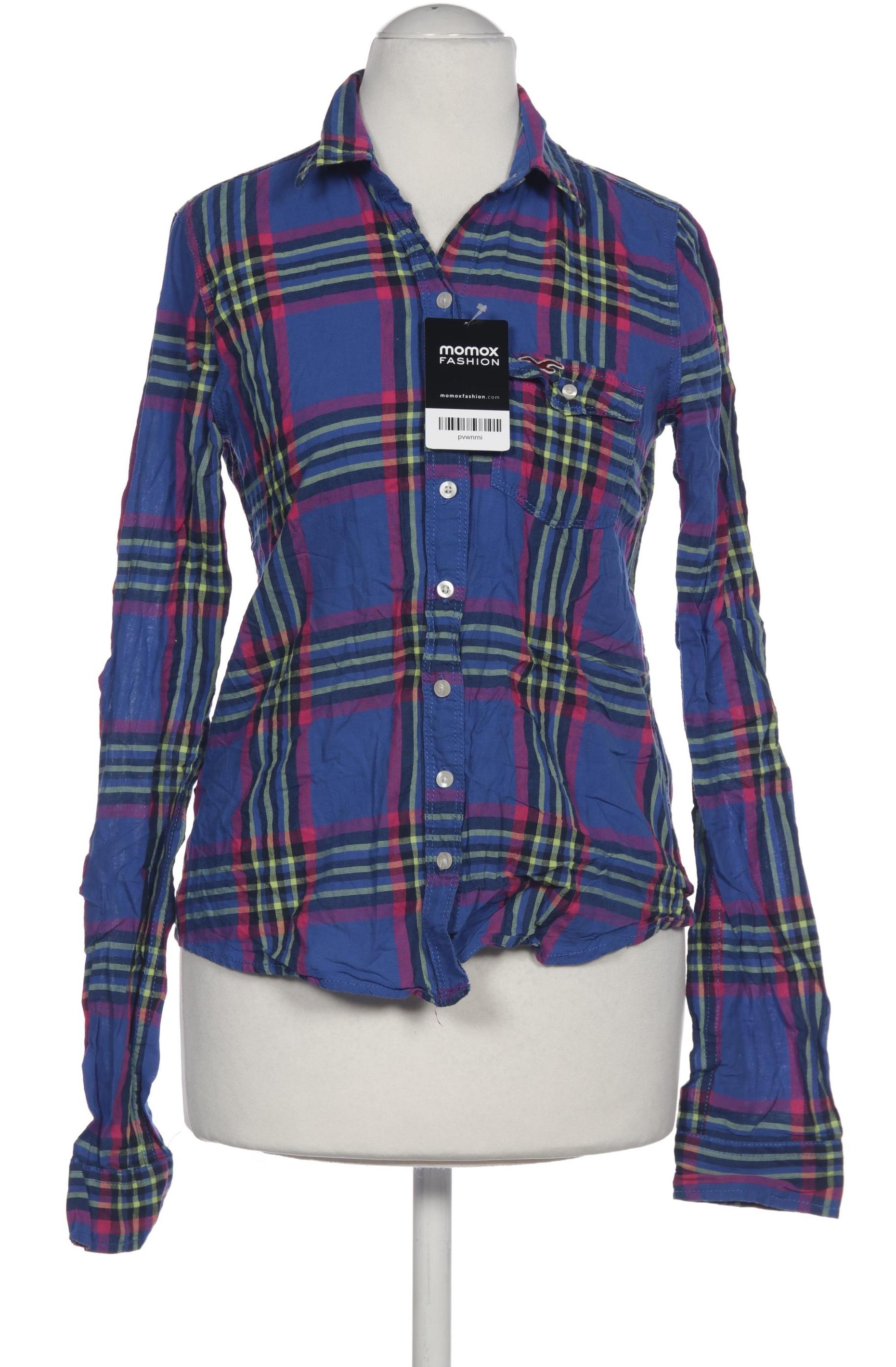 

Hollister Damen Bluse, blau, Gr. 34