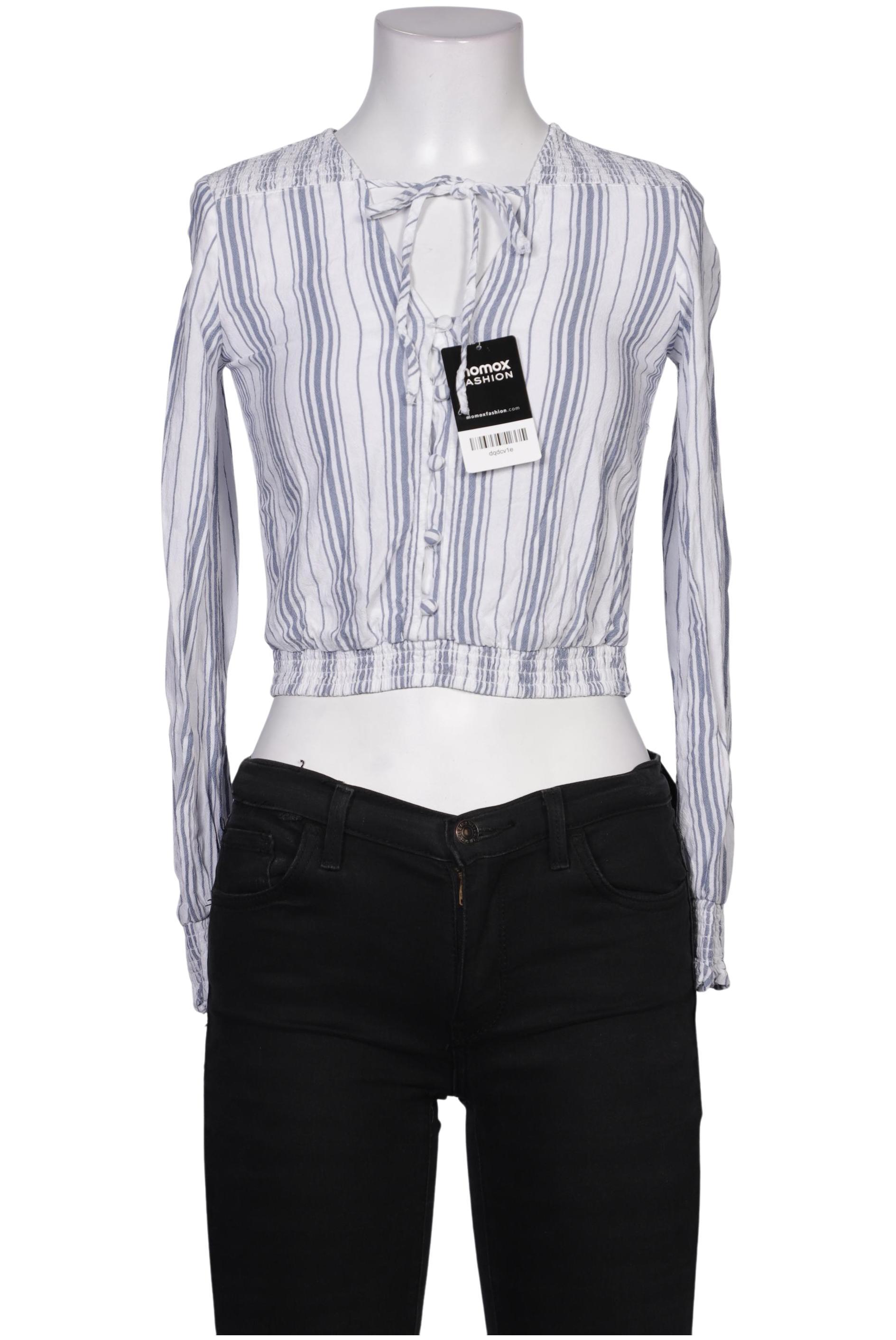 

Hollister Damen Bluse, weiß, Gr. 34