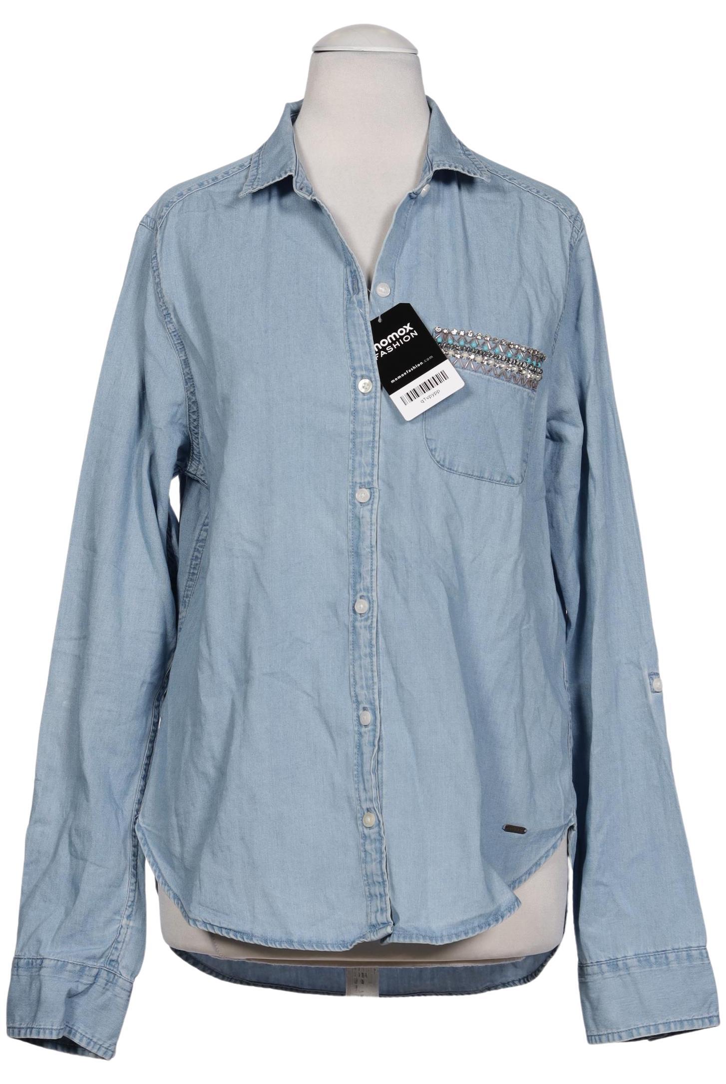 

Hollister Damen Bluse, hellblau, Gr. 36