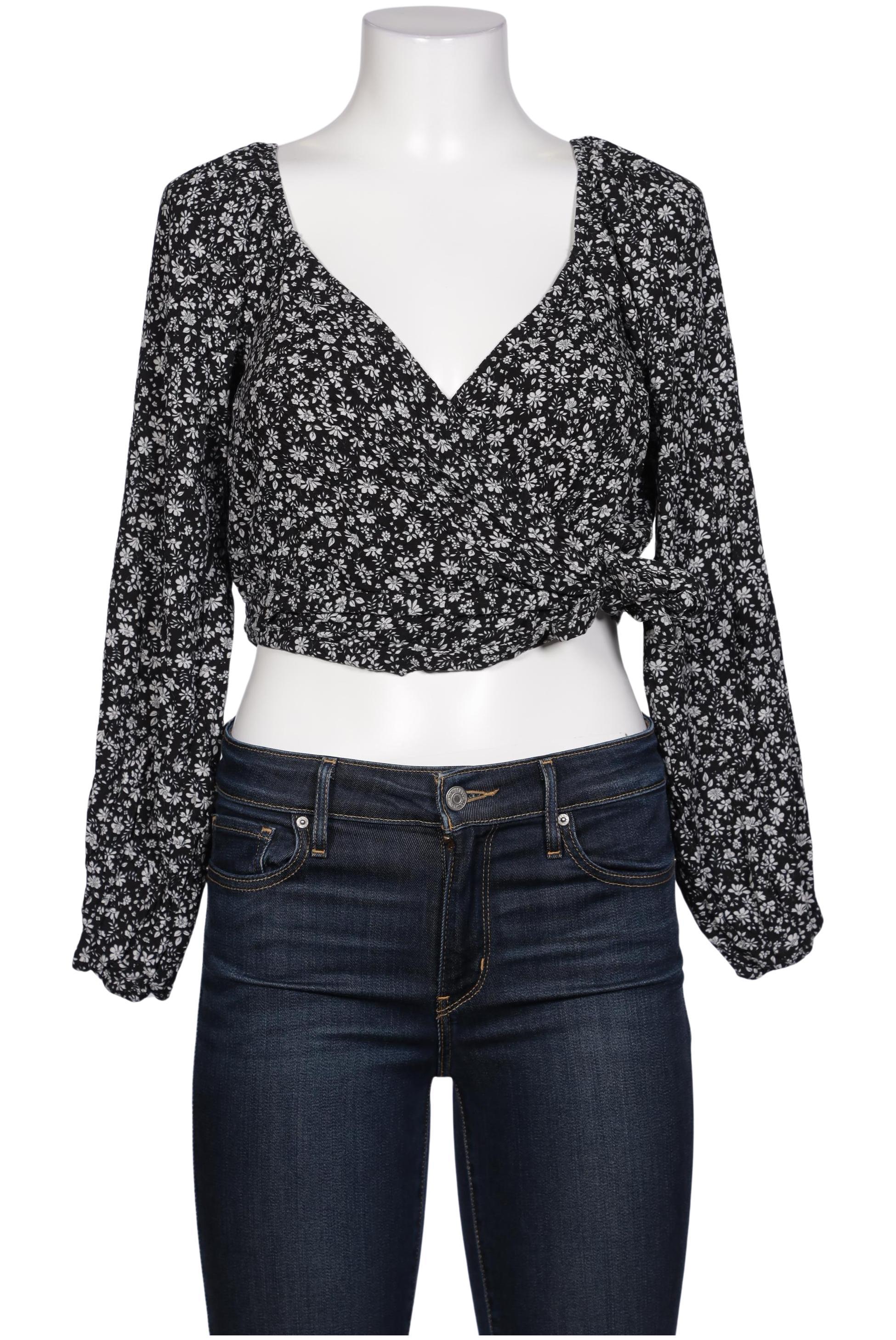 

Hollister Damen Bluse, schwarz, Gr. 42