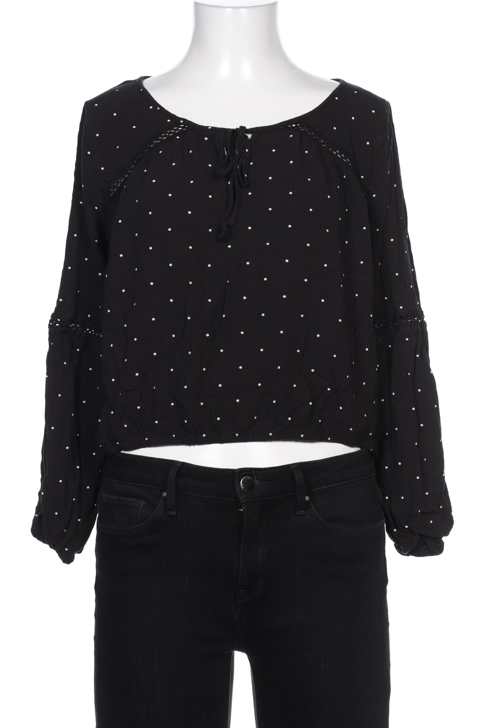 

Hollister Damen Bluse, schwarz
