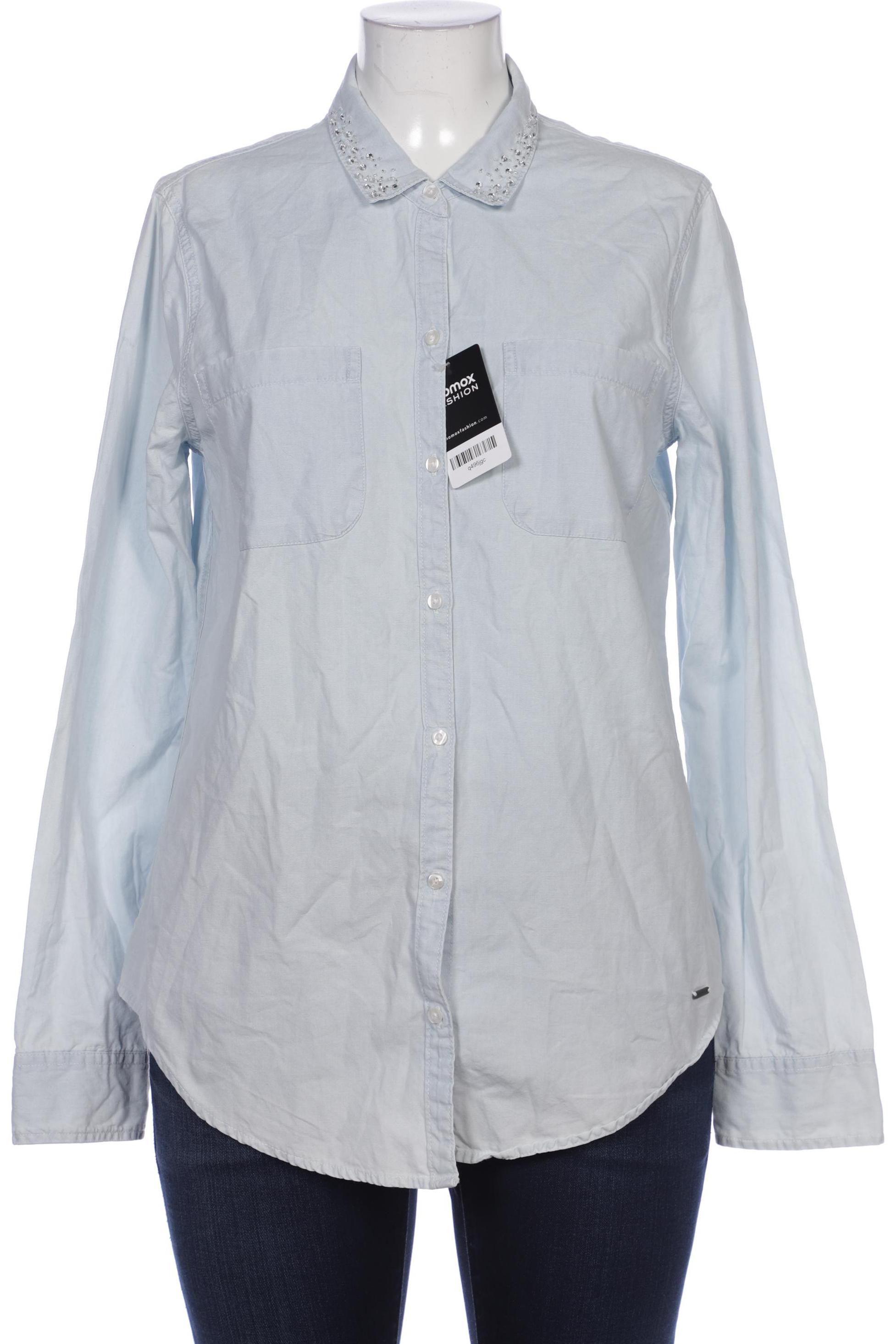 

Hollister Damen Bluse, hellblau, Gr. 42