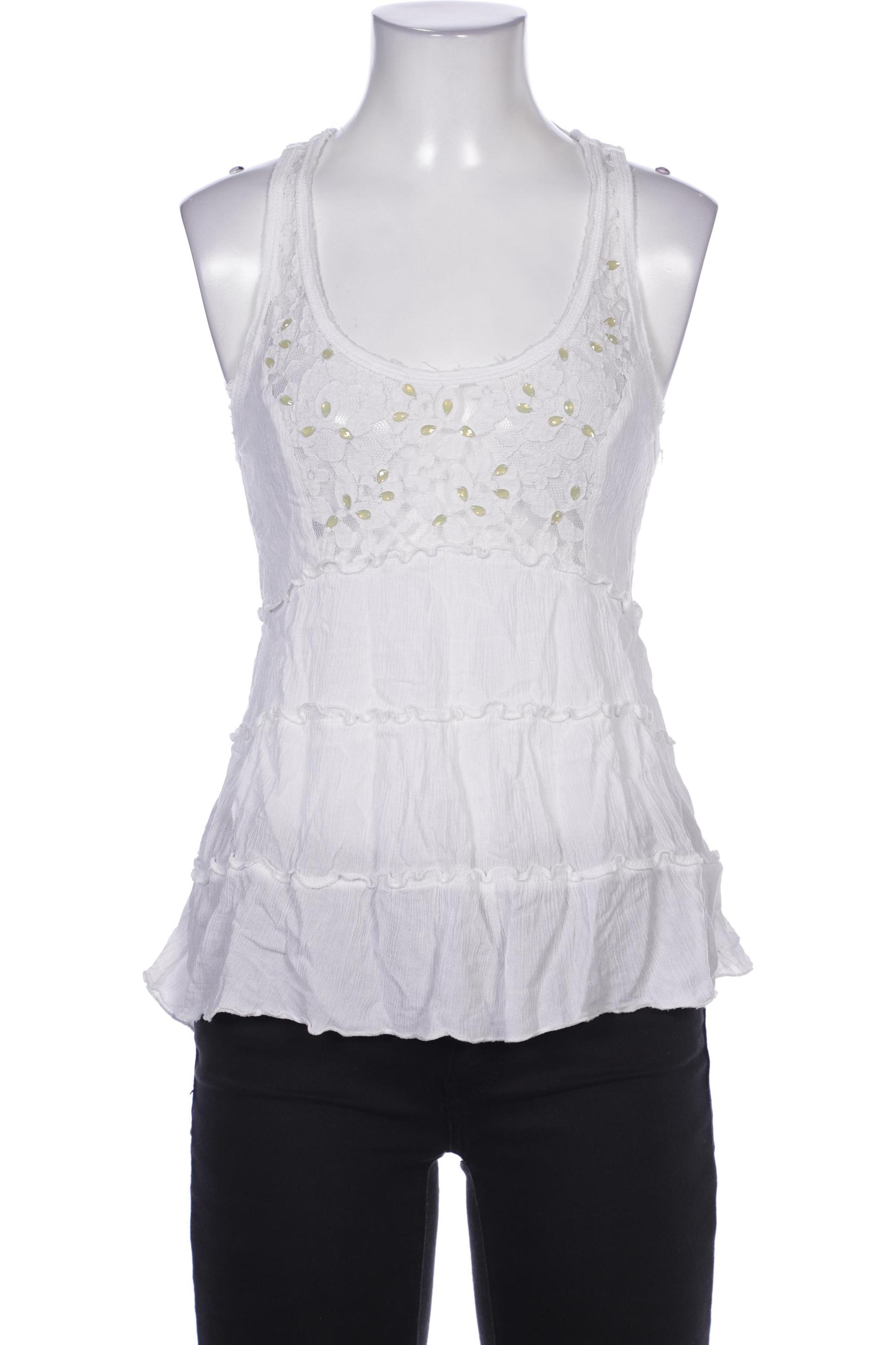 

Hollister Damen Bluse, weiß, Gr. 34