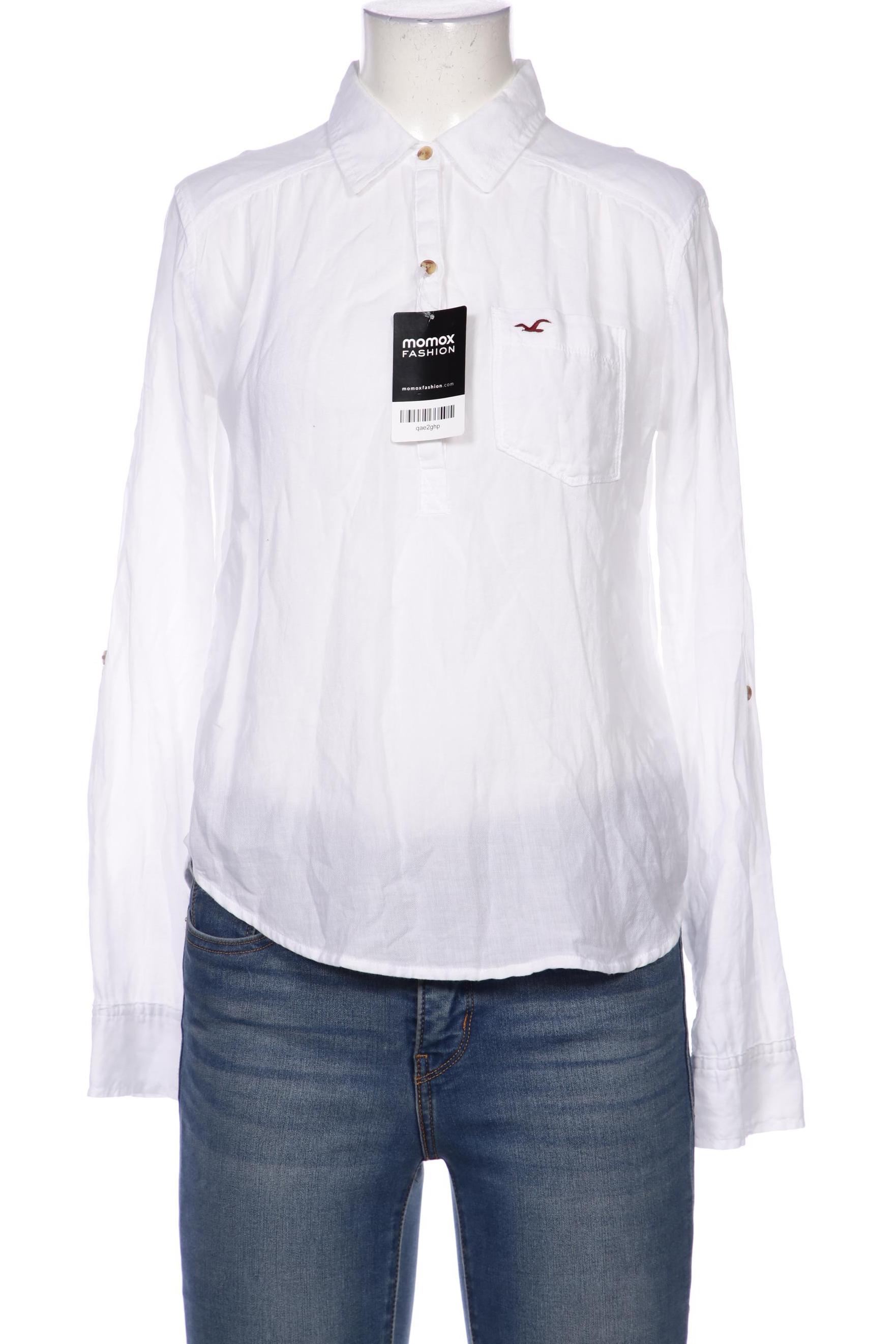 

Hollister Damen Bluse, weiß, Gr. 34