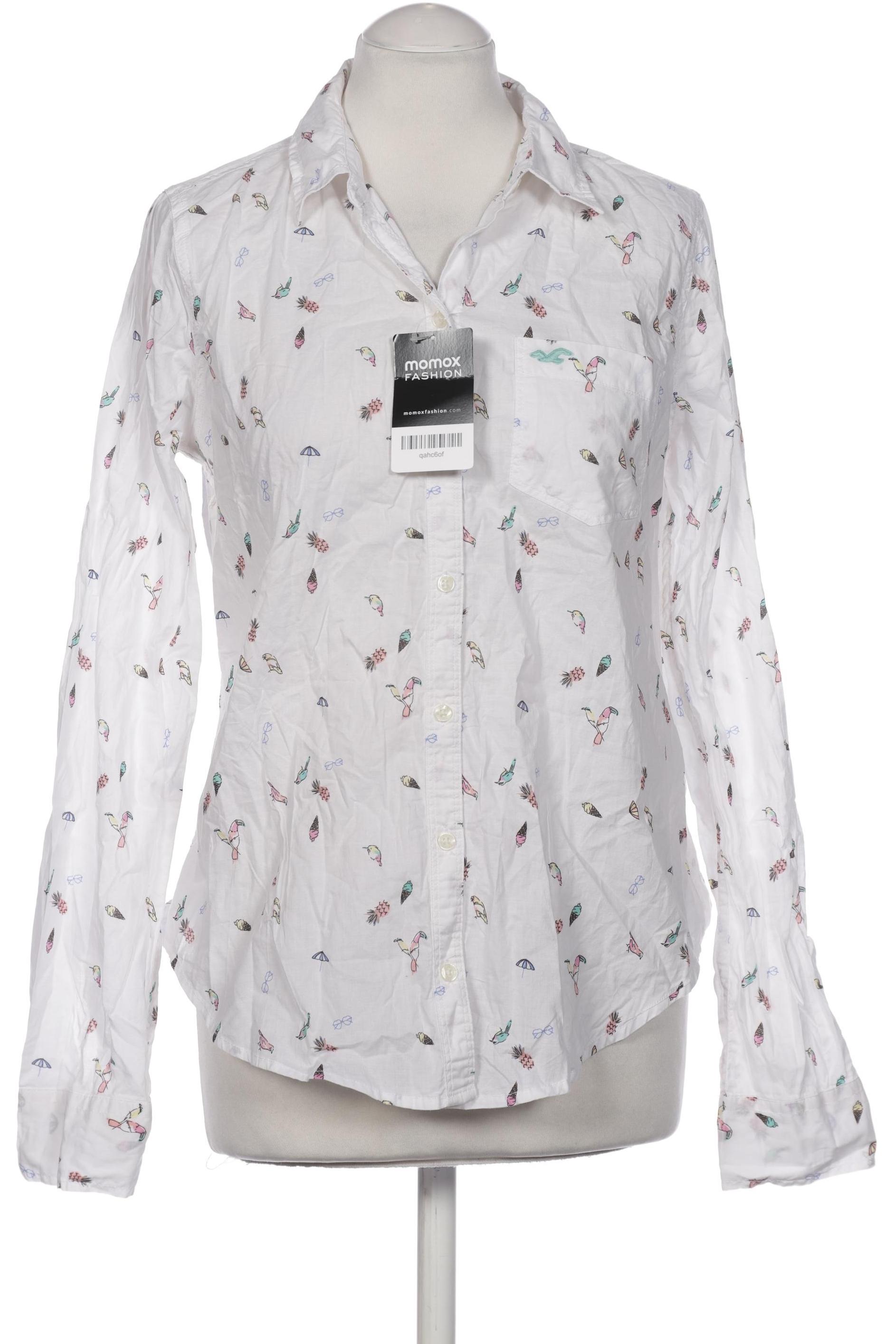

Hollister Damen Bluse, weiß, Gr. 38