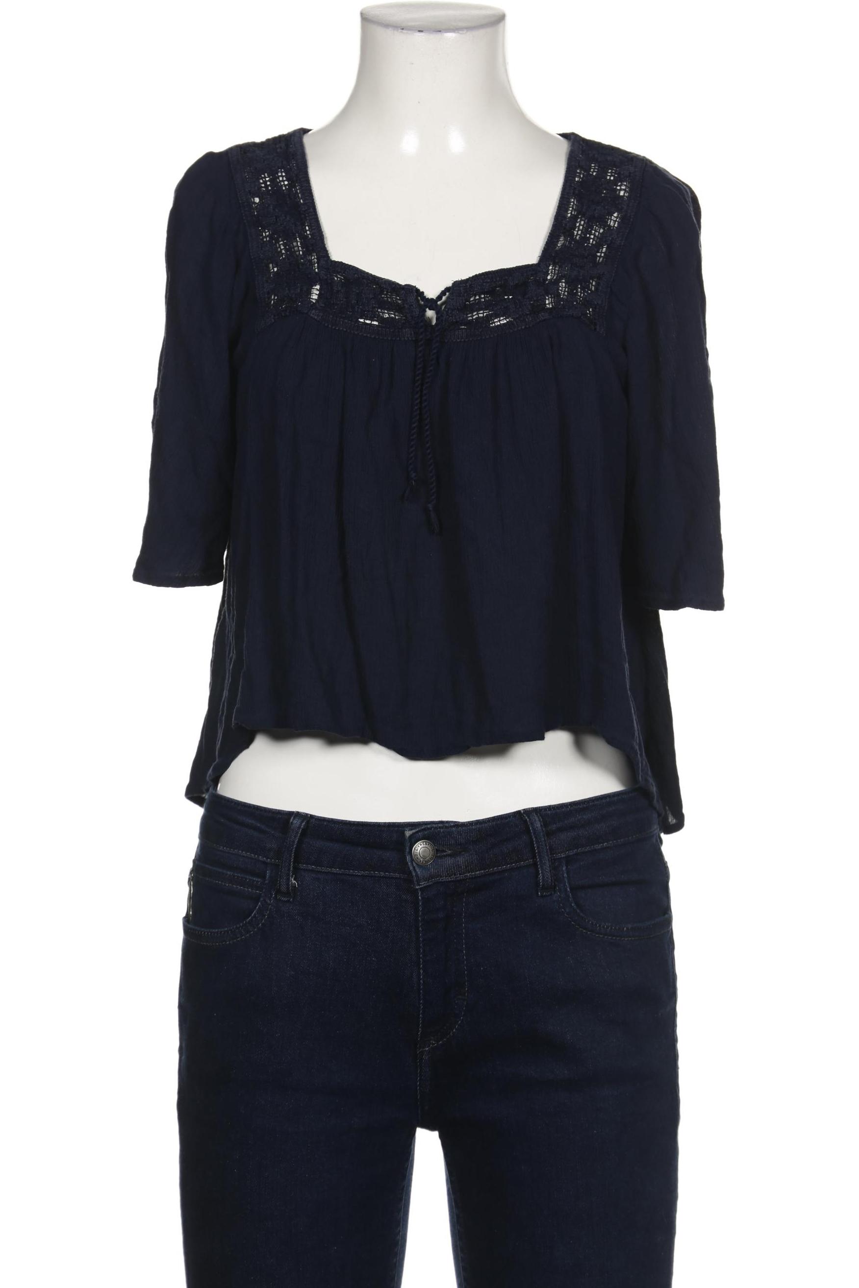

Hollister Damen Bluse, marineblau, Gr. 34