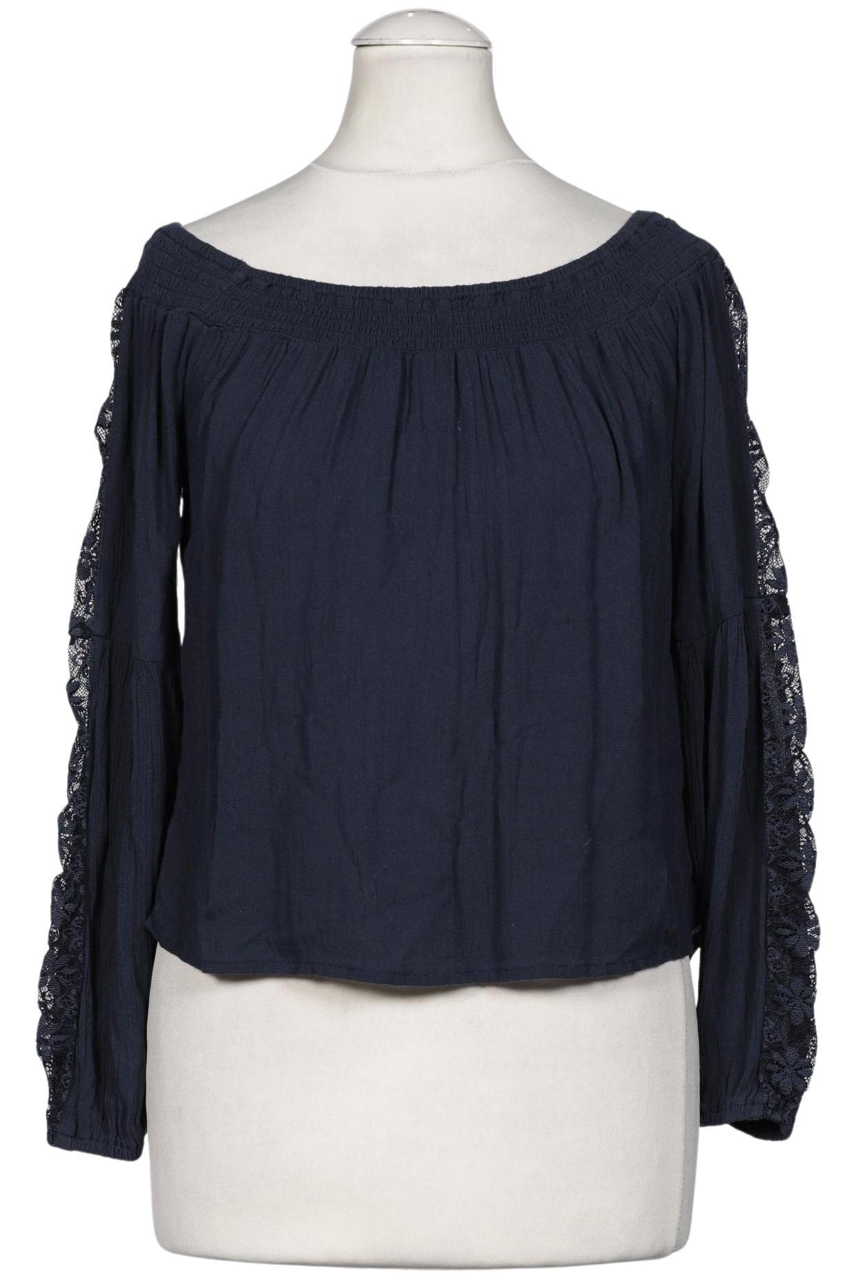 

Hollister Damen Bluse, marineblau, Gr. 34