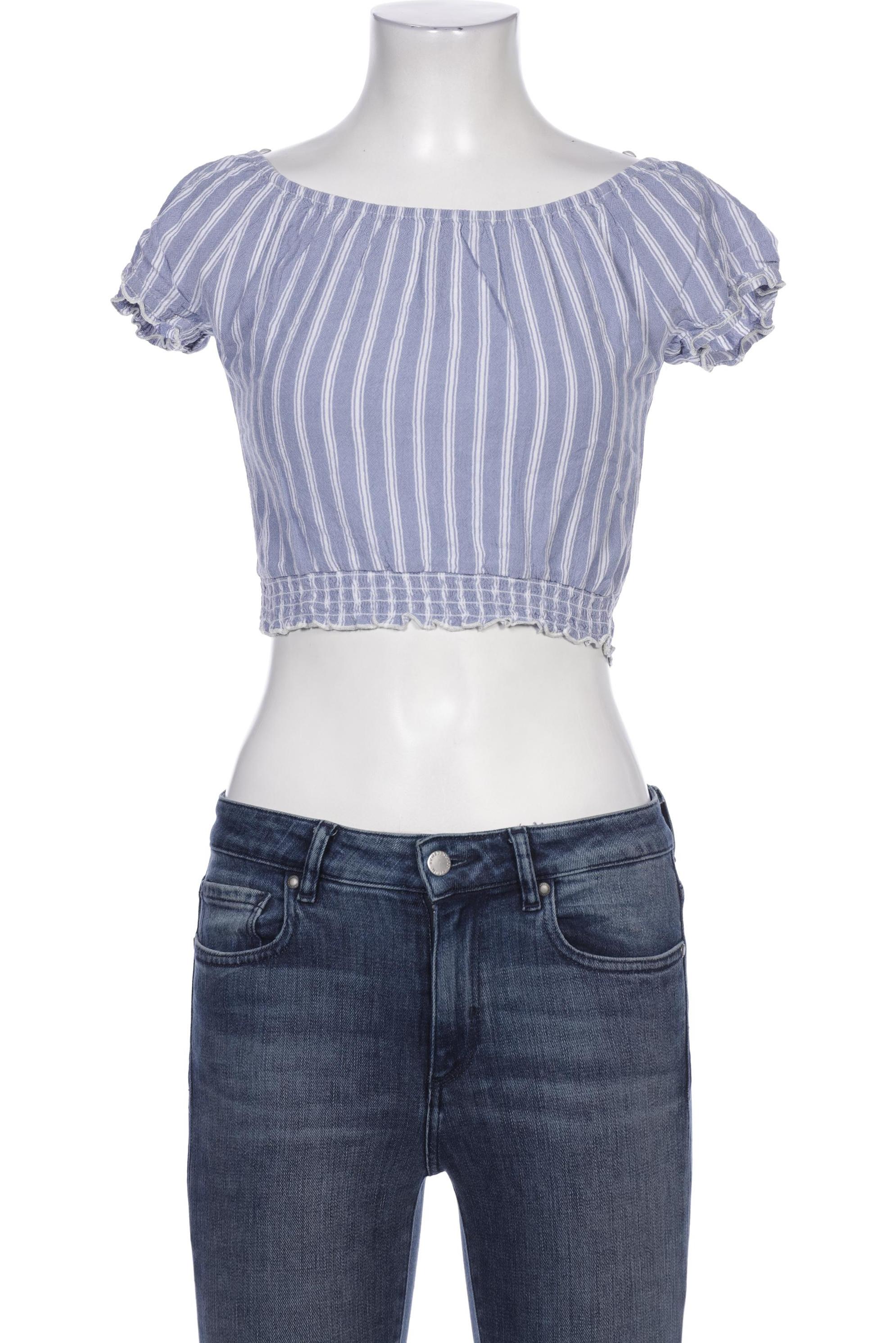 

Hollister Damen Bluse, blau, Gr. 34