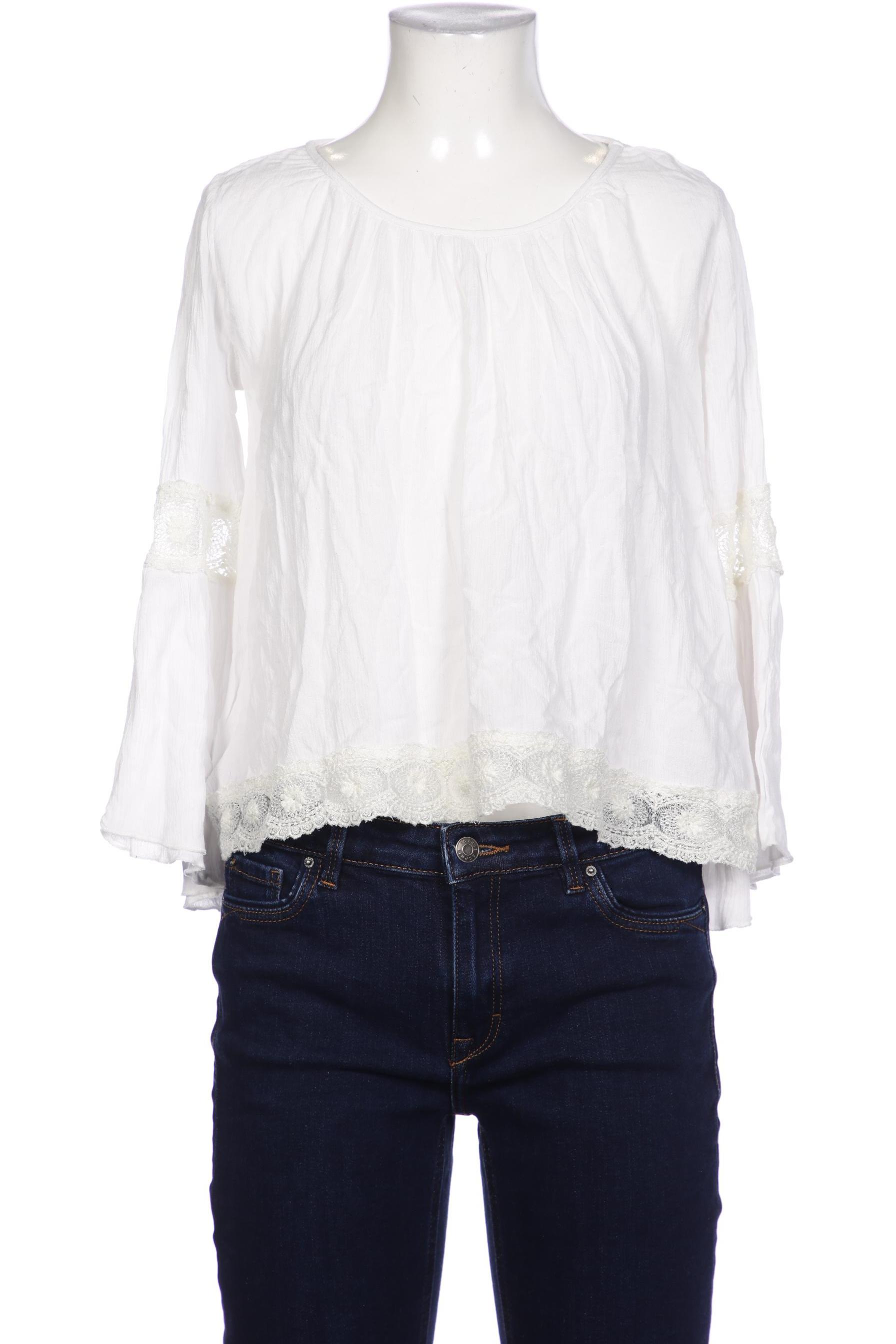 

Hollister Damen Bluse, weiß, Gr. 34