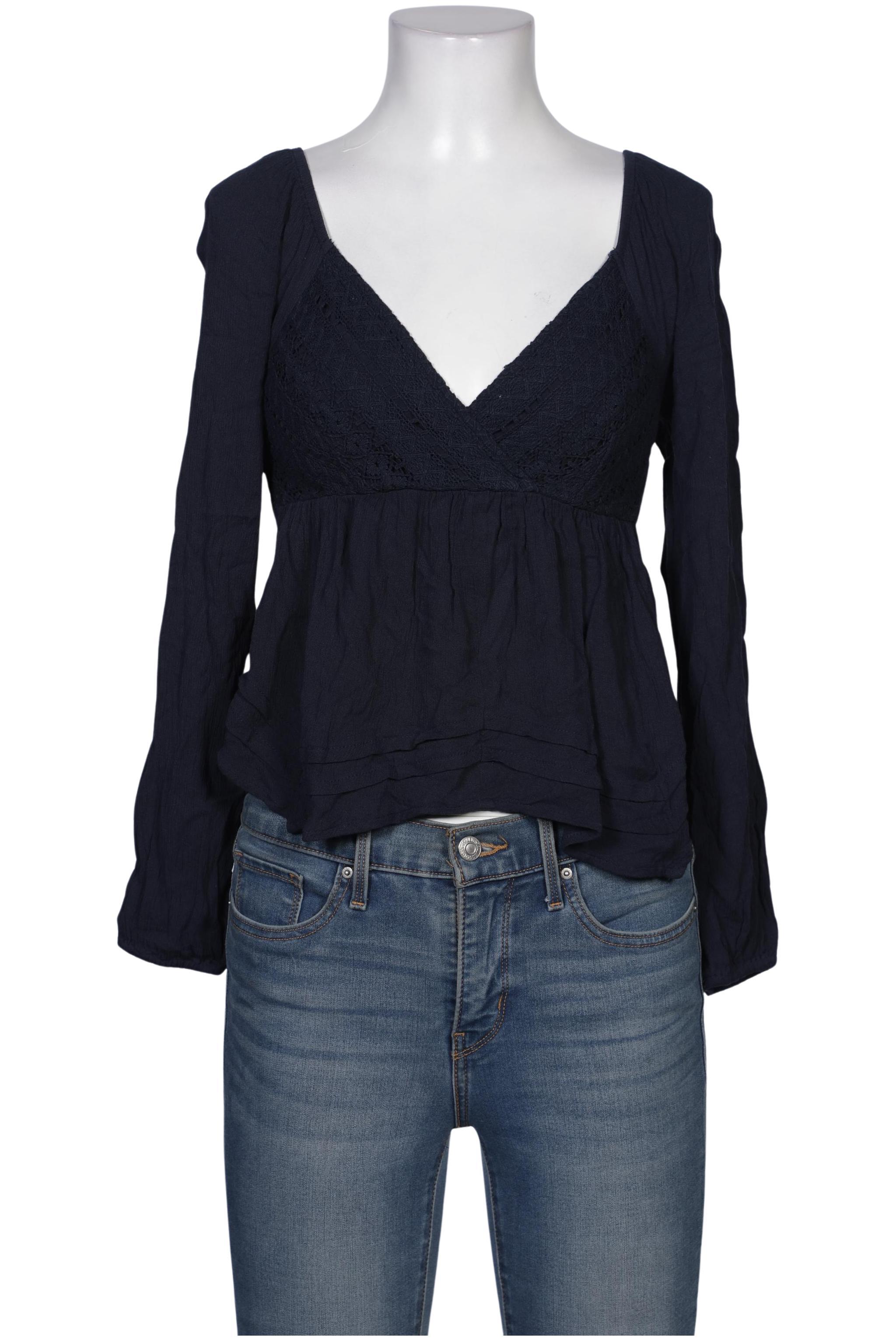 

Hollister Damen Bluse, marineblau, Gr. 36