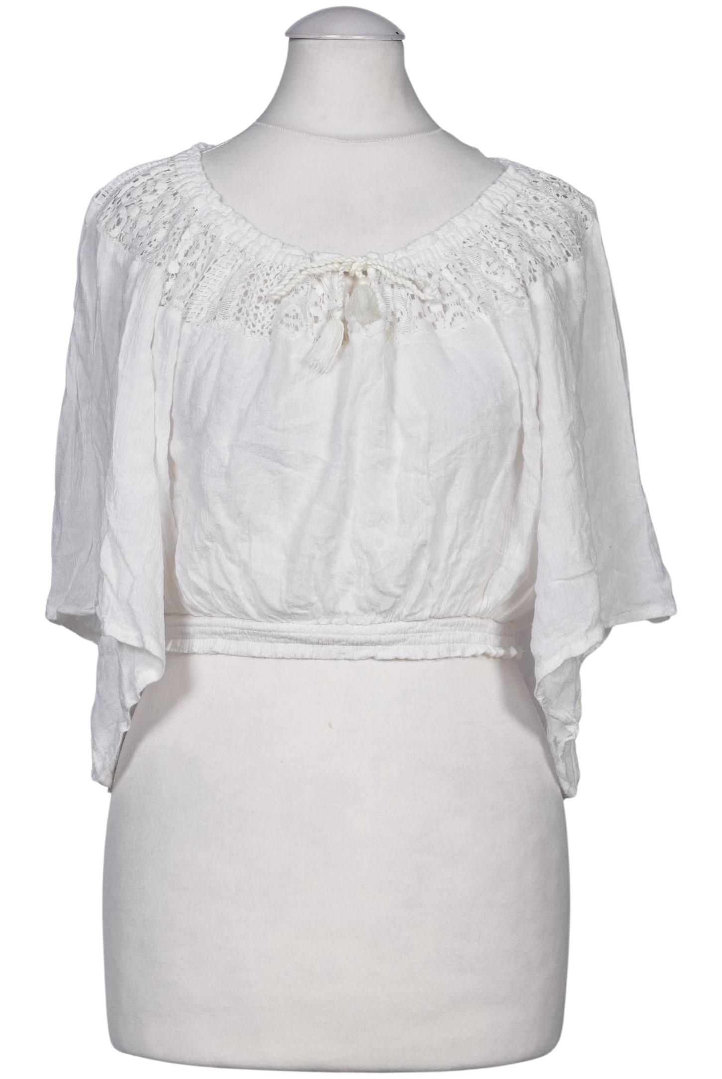 

Hollister Damen Bluse, cremeweiß, Gr. 34