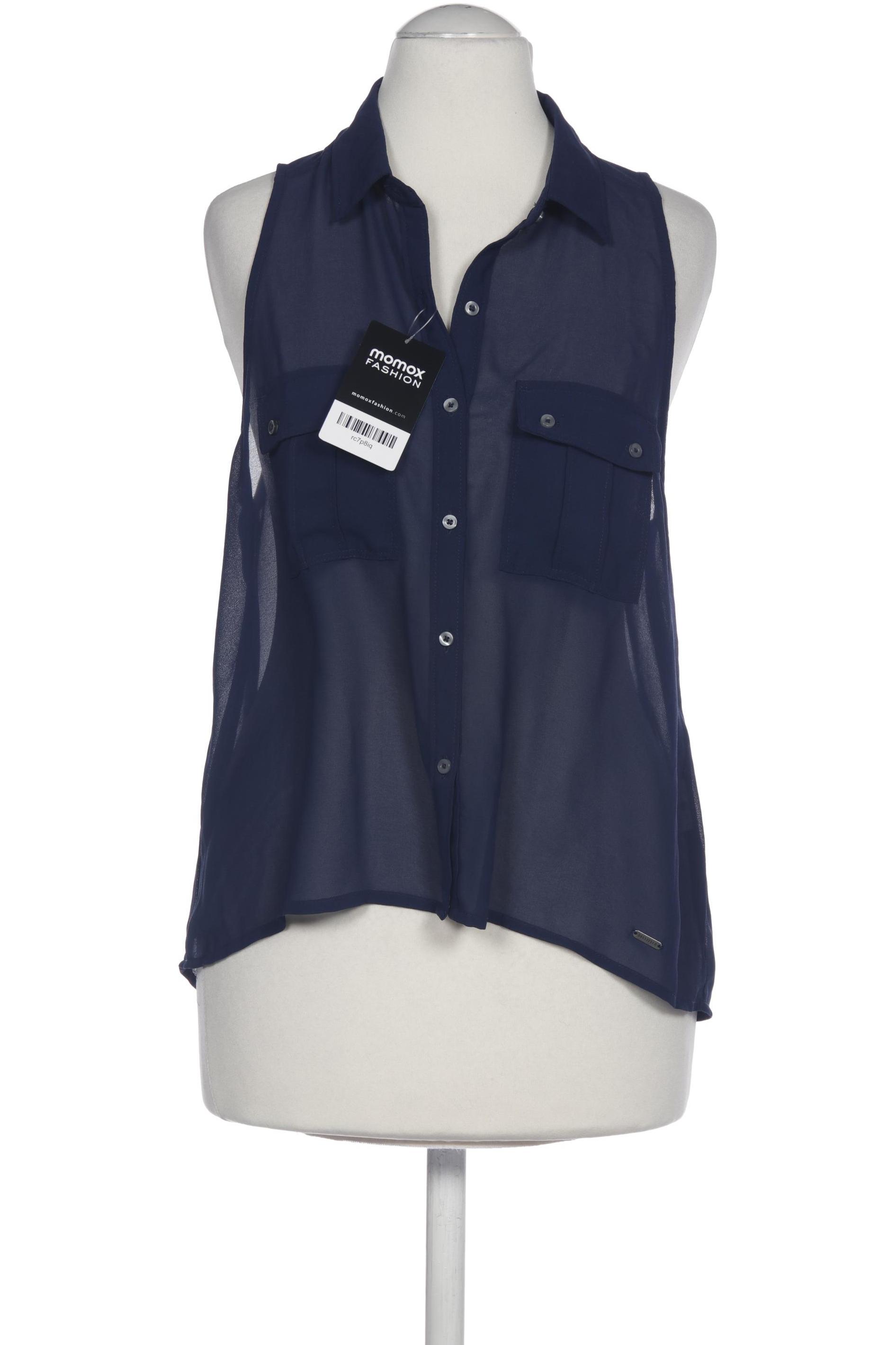 

Hollister Damen Bluse, marineblau, Gr. 34